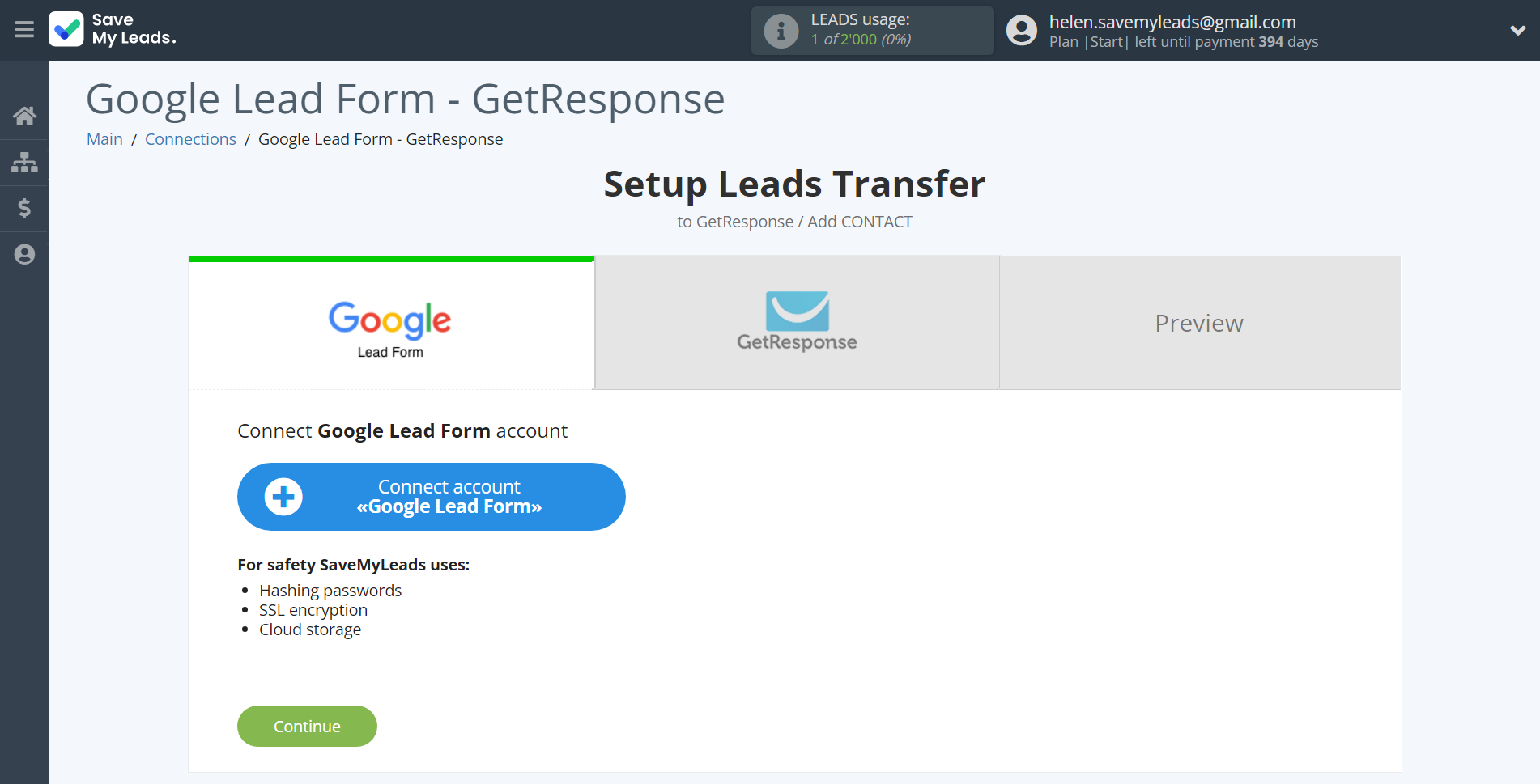 How to Connect Google Lead Form with GetResponse | Data Source account How to Connect Google Lead Form with GetResponse | Data Source account