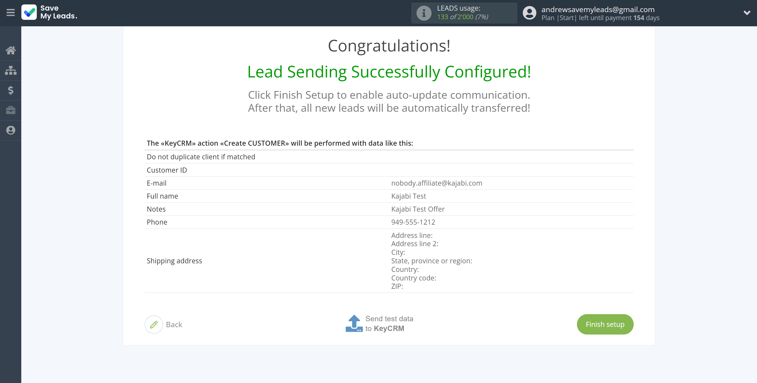 How to Connect Webhooks with KeyCRM Create Customer | Test data How to Connect Webhooks with KeyCRM Create Customer | Test data