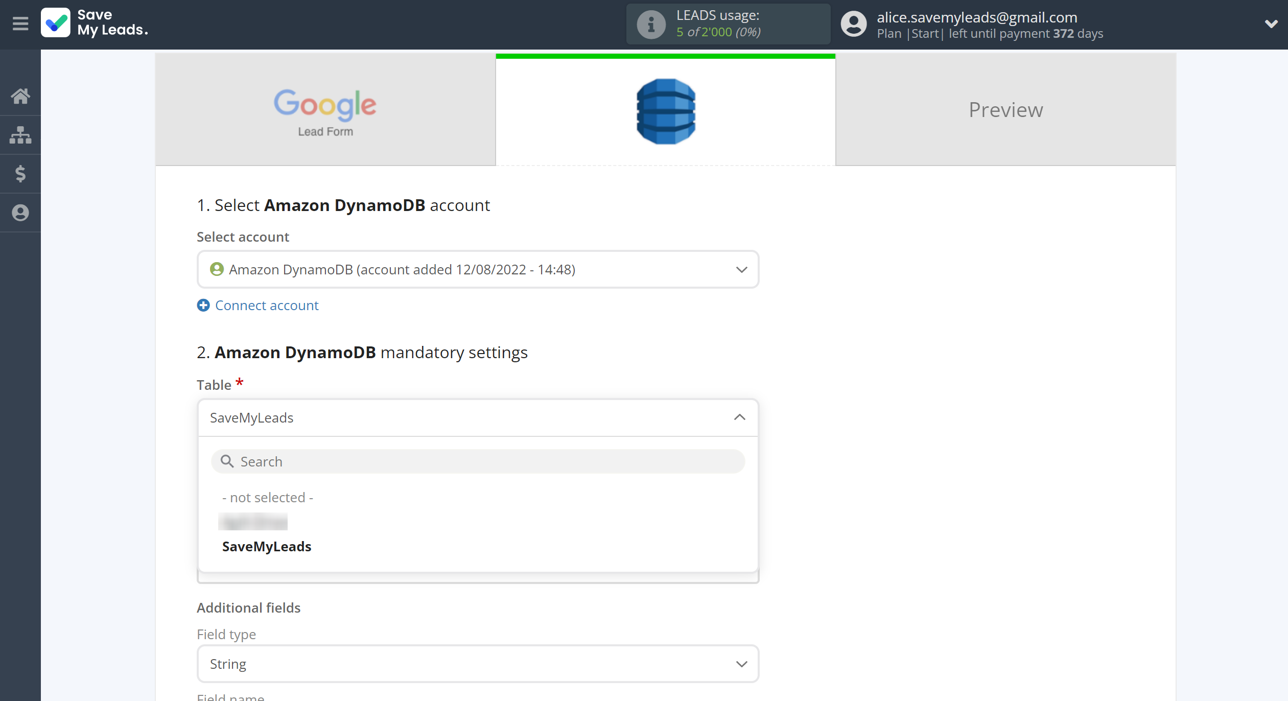 How to Connect Google Lead Form with Amazon DynamoDB | Assigning fields How to Connect Google Lead Form with Amazon DynamoDB | Assigning fields