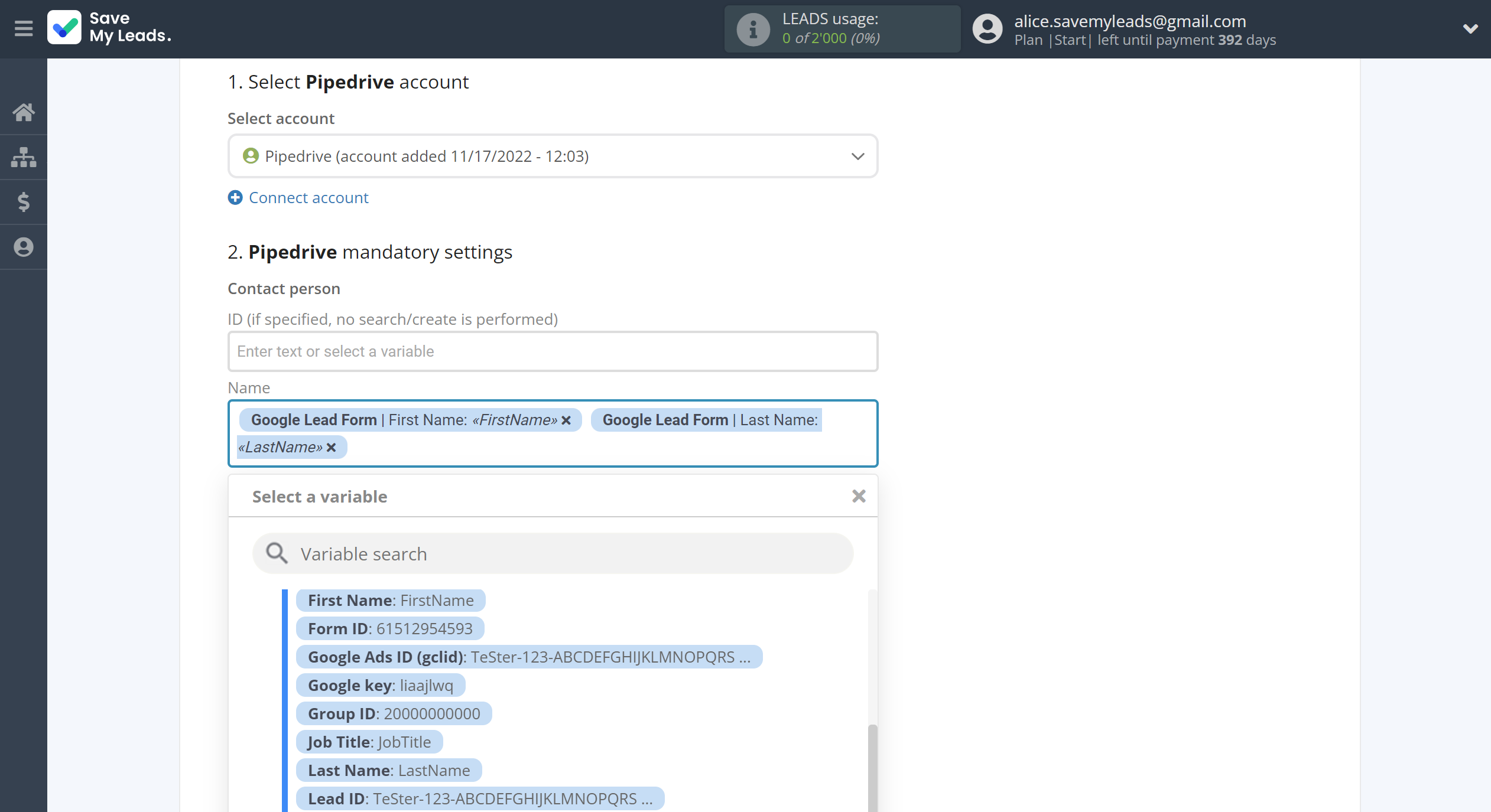 How to Connect Google Lead Form with Pipedrive Create Deal | Assigning fields How to Connect Google Lead Form with Pipedrive Create Deal | Assigning fields