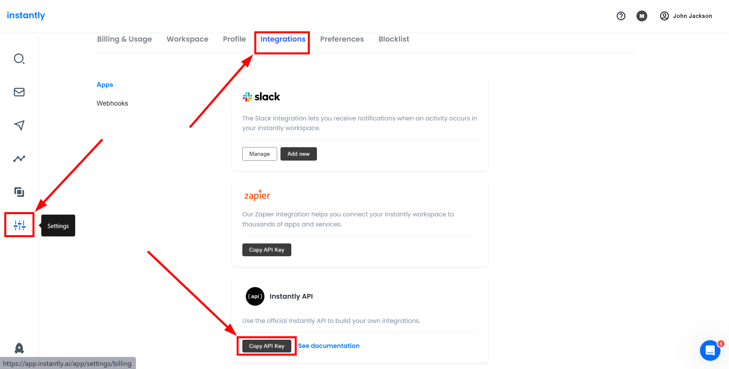 How to Connect Webhooks with Instantly Add lead to campaign | Data Destination account connection How to Connect Webhooks with Instantly Add lead to campaign | Data Destination account connection