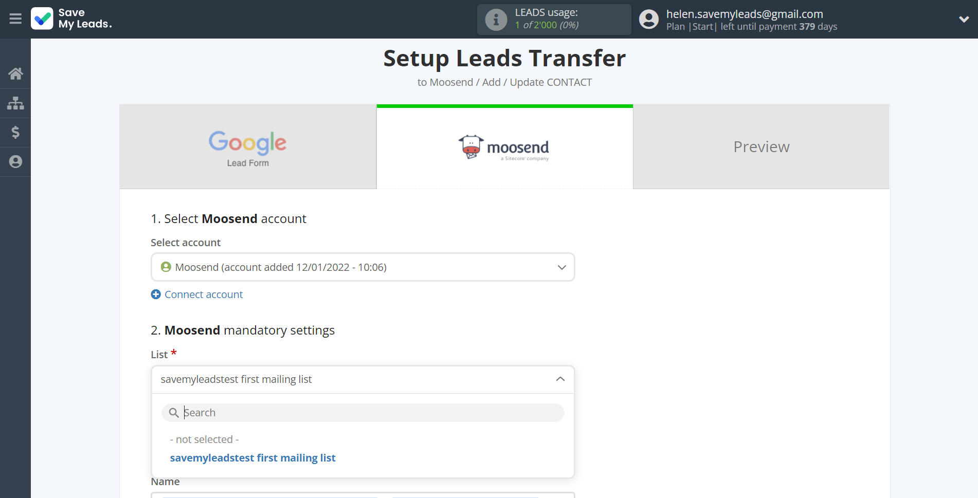 How to Connect Google Lead Form with Moosend | Assigning fields How to Connect Google Lead Form with Moosend | Assigning fields