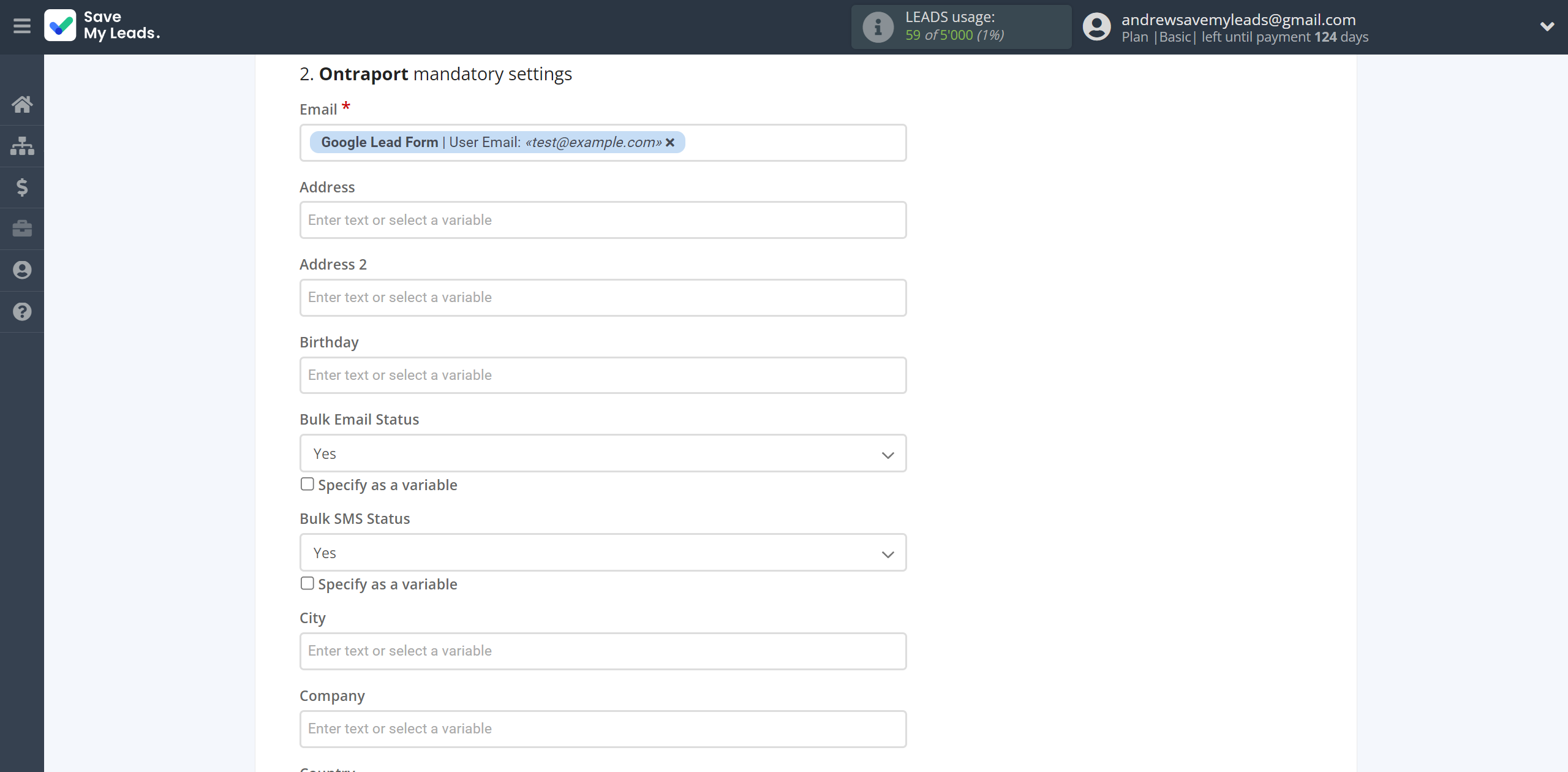 How to Connect Google Lead Form with Ontraport | Assigning fields How to Connect Google Lead Form with Ontraport | Assigning fields