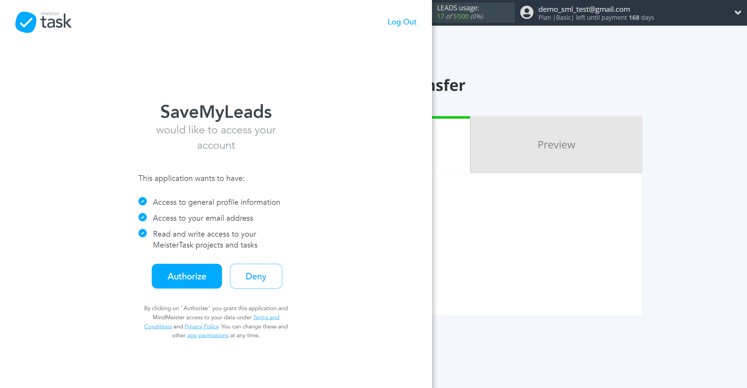 How to Connect TikTok with MeisterTask | Data Destination account connection How to Connect TikTok with MeisterTask | Data Destination account connection