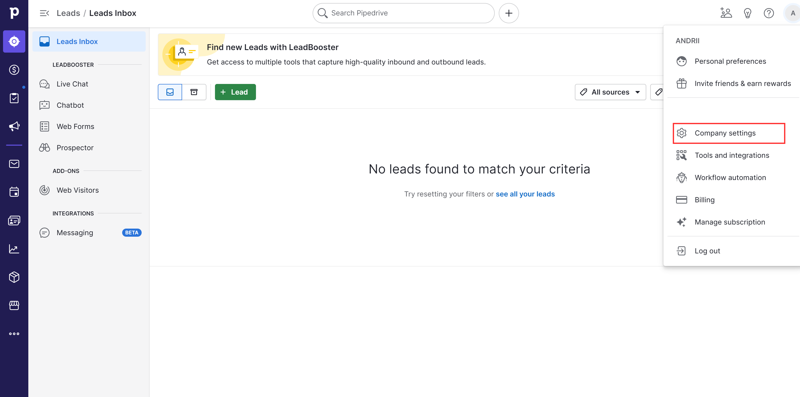 How to Connect Webhooks with Pipedrive Create Lead | Data Destination account connection How to Connect Webhooks with Pipedrive Create Lead | Data Destination account connection