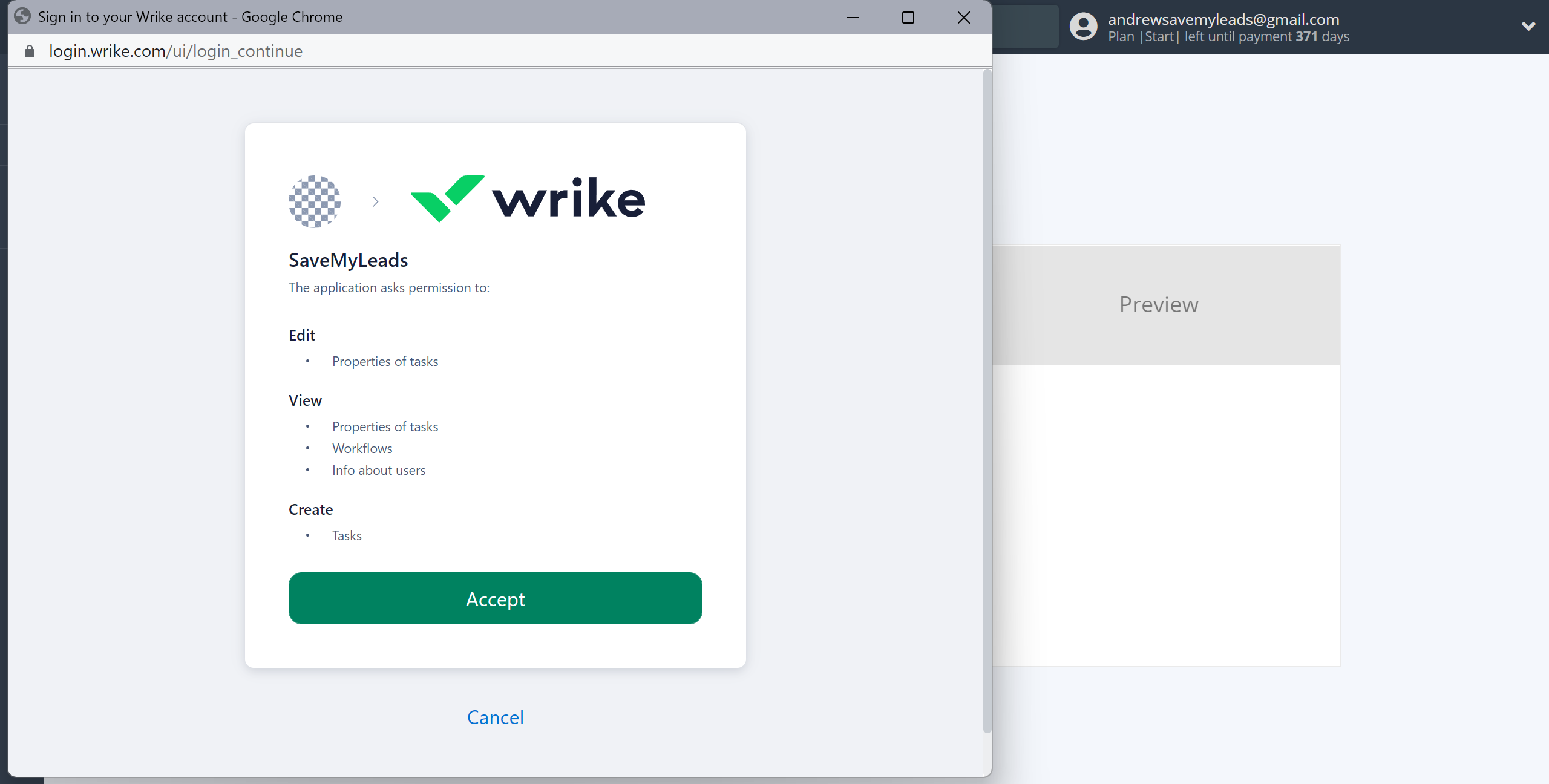 How to Connect Webhooks with Wrike | Data Destination account connection How to Connect Webhooks with Wrike | Data Destination account connection