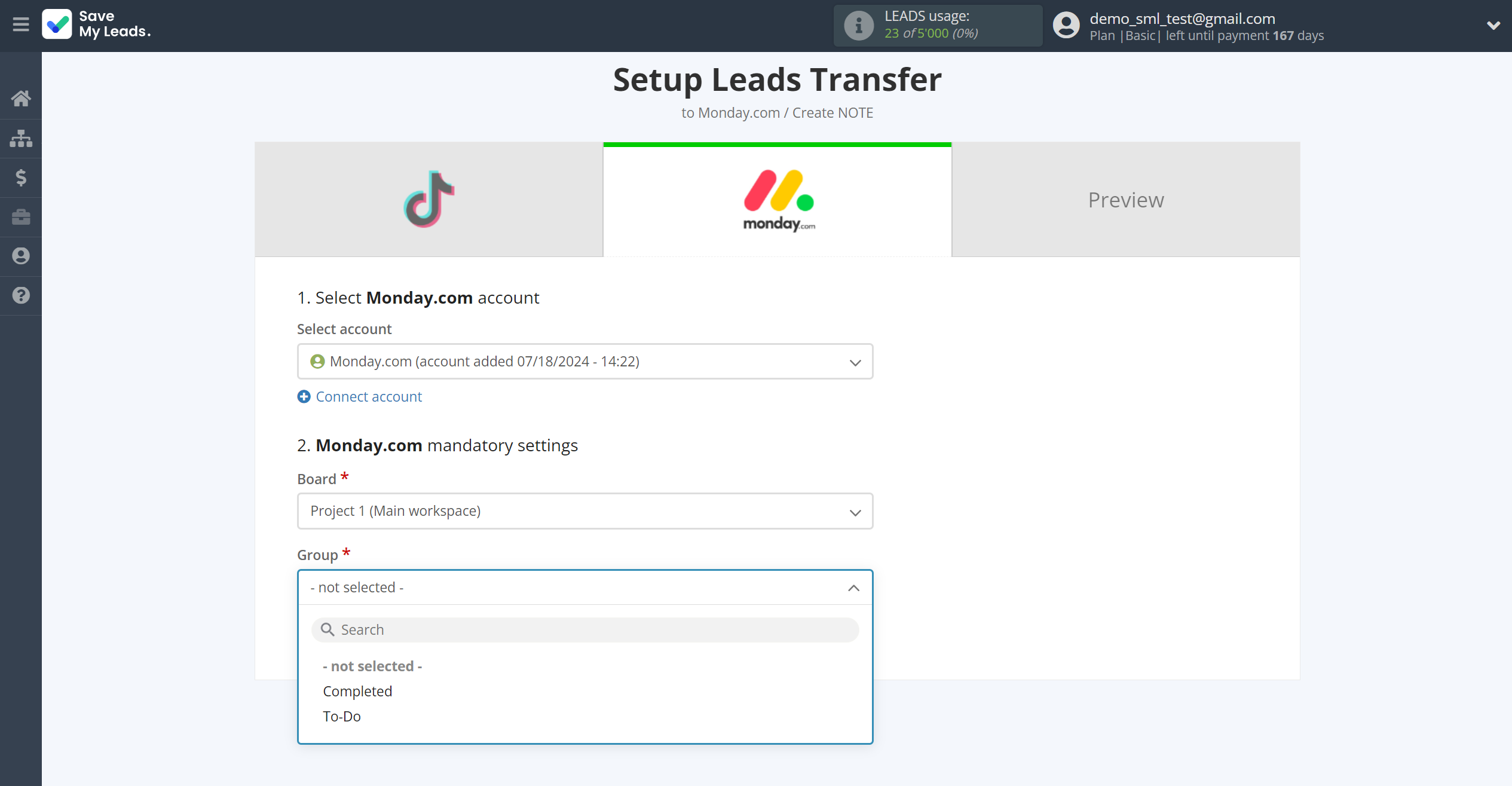 How to Connect TikTok with Monday.com | Assigning fields How to Connect TikTok with Monday.com | Assigning fields