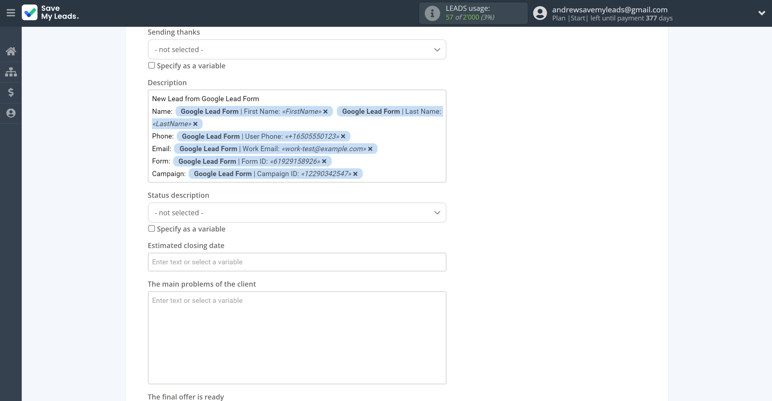 How to Connect Google Lead Form with Microsoft Dynamics 365 Create Opportunity | Assigning fields How to Connect Google Lead Form with Microsoft Dynamics 365 Create Opportunity | Assigning fields