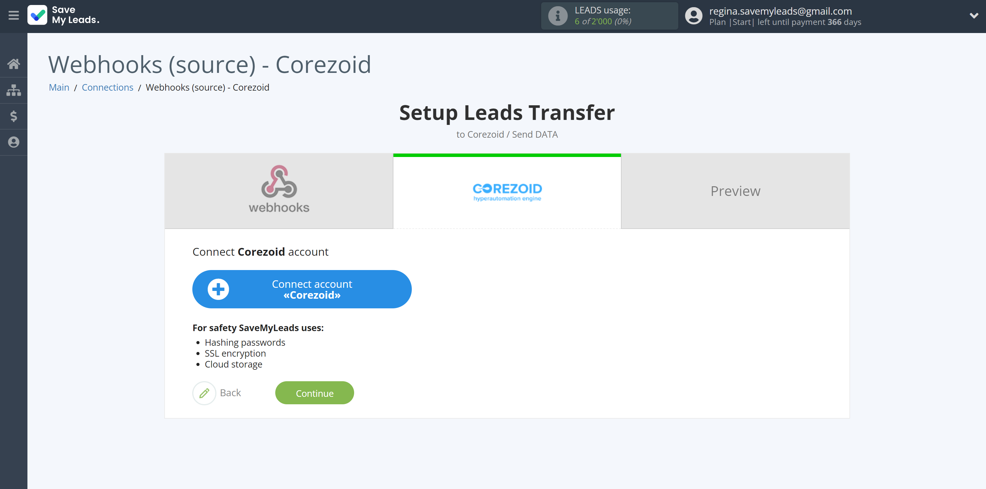 How to Connect Webhooks with Corezoid | Data Destination account connection How to Connect Webhooks with Corezoid | Data Destination account connection