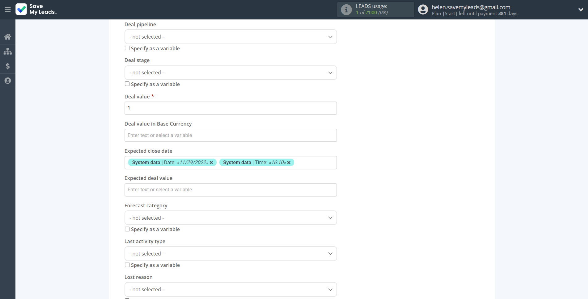 How to Connect Google Lead Form with Freshworks Create Deal | Assigning fields How to Connect Google Lead Form with Freshworks Create Deal | Assigning fields