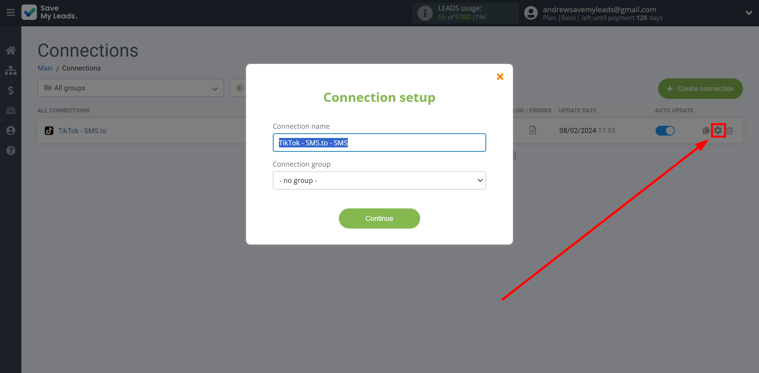 How to Connect TikTok with SMS.to | Name and group connection How to Connect TikTok with SMS.to | Name and group connection