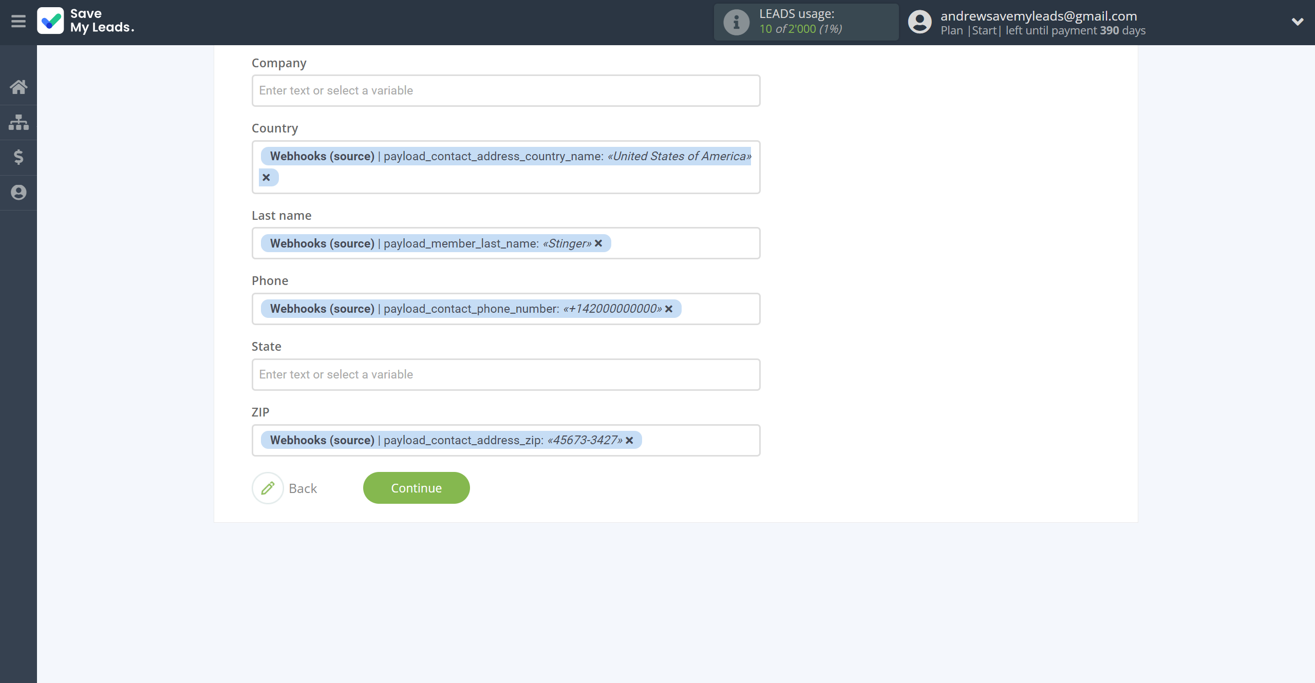 How to Connect Webhooks with MailerLite | Assigning fields How to Connect Webhooks with MailerLite | Assigning fields