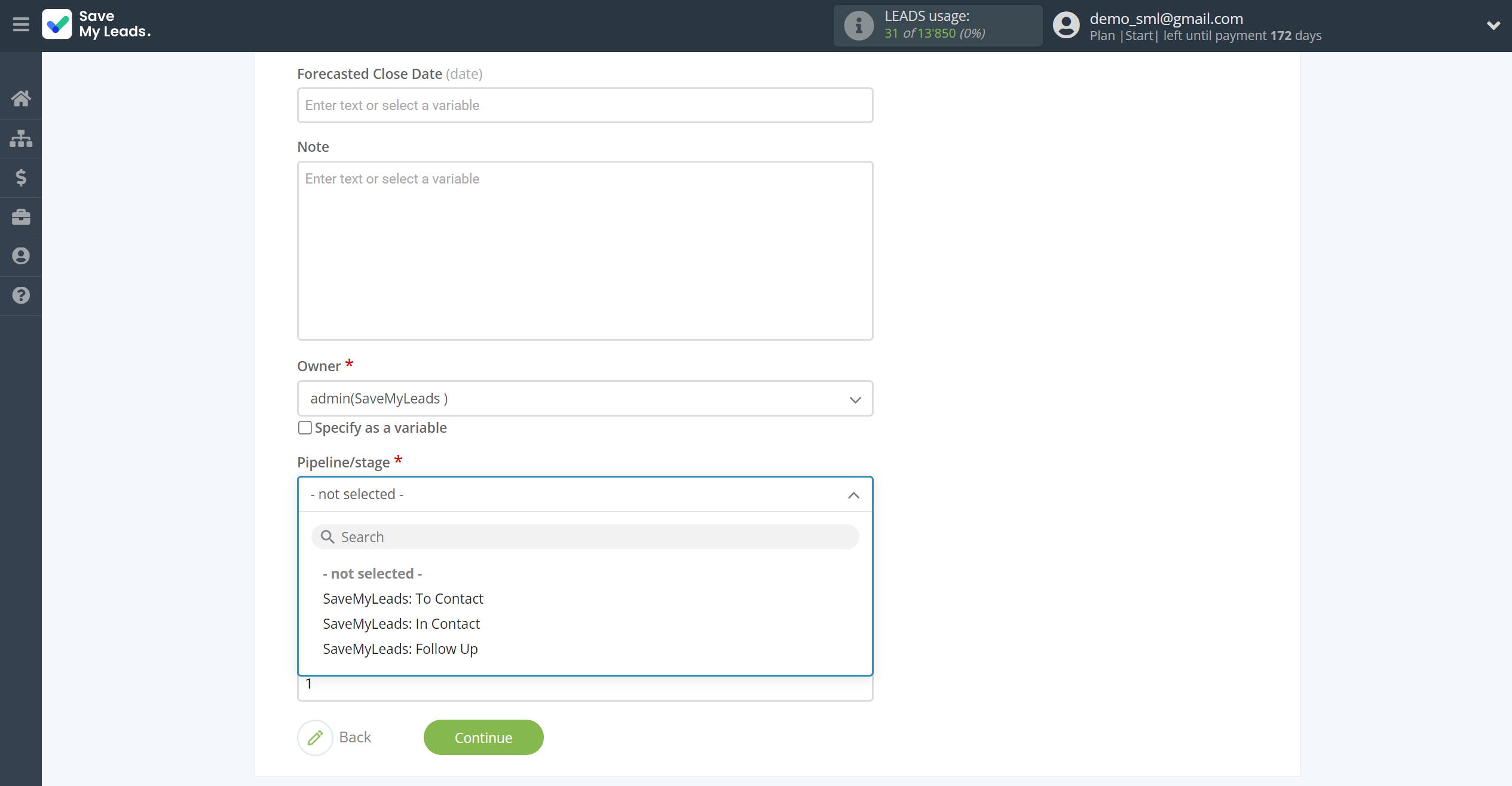 How to Connect TikTok with ActiveCampaign Create Deal | Assigning fields How to Connect TikTok with ActiveCampaign Create Deal | Assigning fields