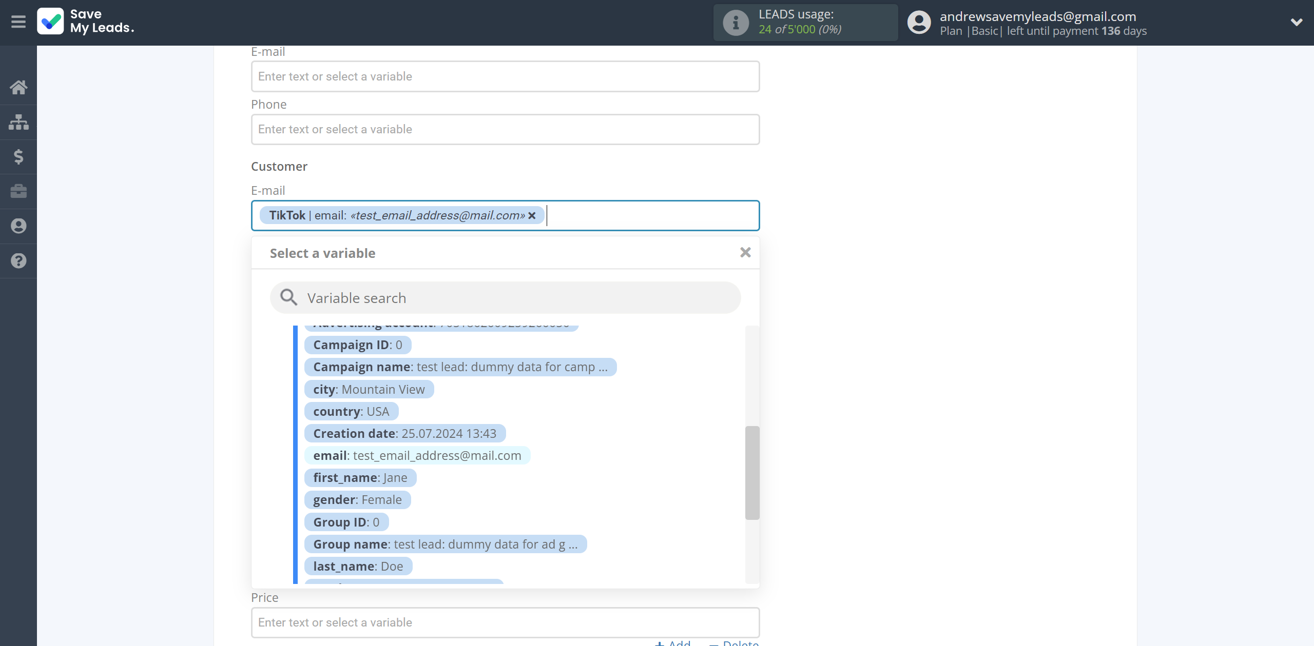 How to Connect TikTok with KeepinCRM Create Agreement | Assigning fields How to Connect TikTok with KeepinCRM Create Agreement | Assigning fields