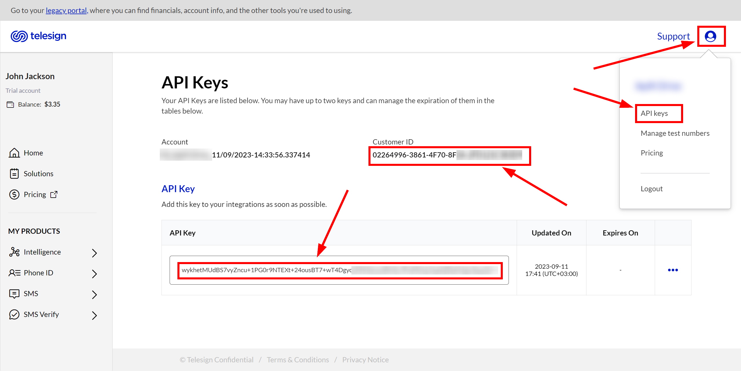 How to Connect Webhooks with Telesign | Data Destination account connection How to Connect Webhooks with Telesign | Data Destination account connection