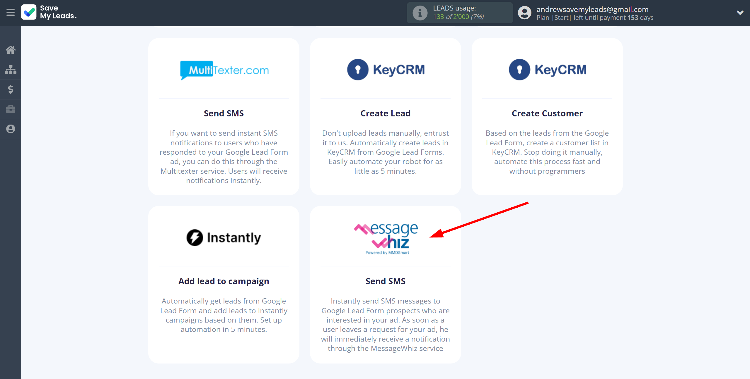 How to Connect Google Lead Form with MessageWhiz | Data Destination system selection How to Connect Google Lead Form with MessageWhiz | Data Destination system selection