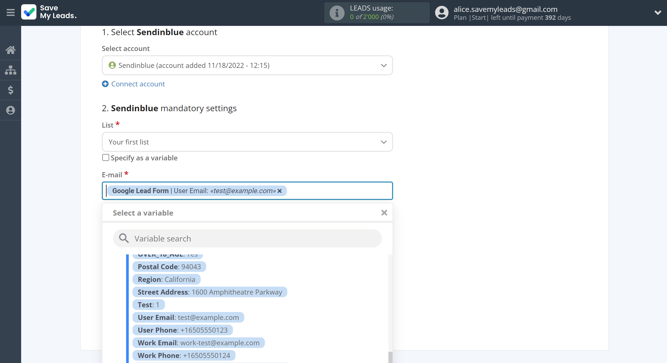 How to Connect Google Lead Form with Brevo | Assigning fields How to Connect Google Lead Form with Brevo | Assigning fields