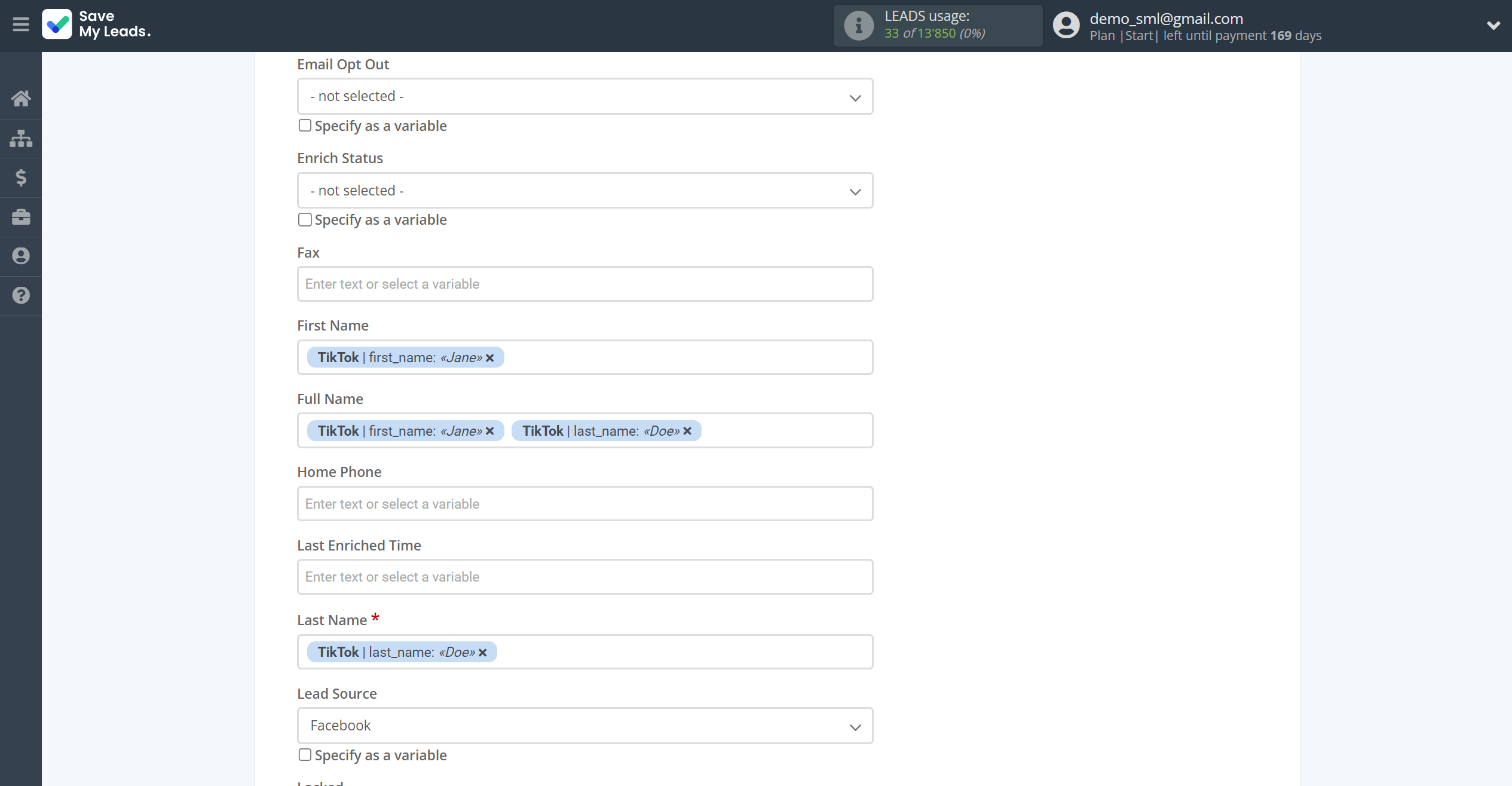 How to Connect TikTok with Zoho CRM Create Contacts | Assigning fields How to Connect TikTok with Zoho CRM Create Contacts | Assigning fields