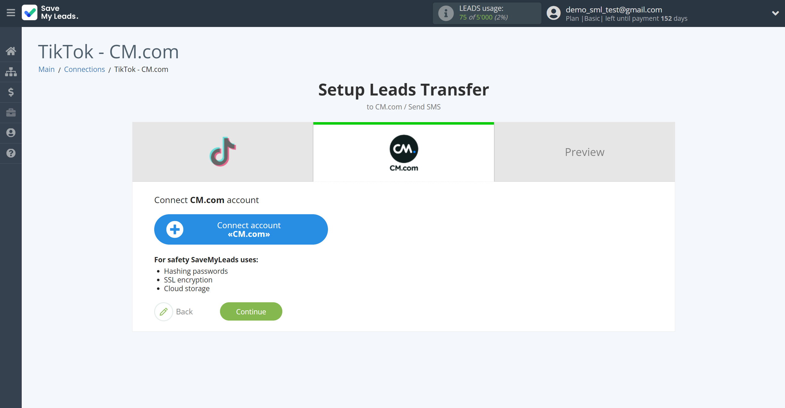 How to Connect TikTok with CM.com | Data Destination account connection How to Connect TikTok with CM.com | Data Destination account connection