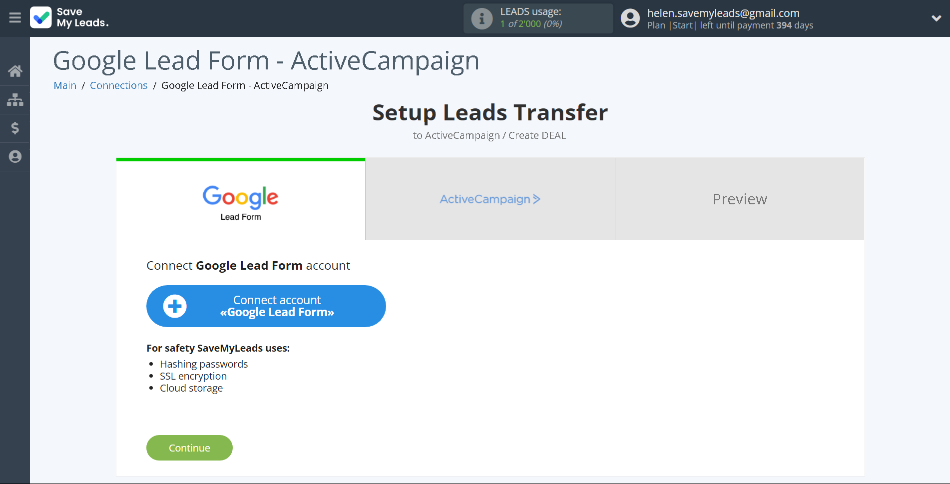 How to Connect Google Lead Form with ActiveCampaign Create Deal | Data Source account How to Connect Google Lead Form with ActiveCampaign Create Deal | Data Source account