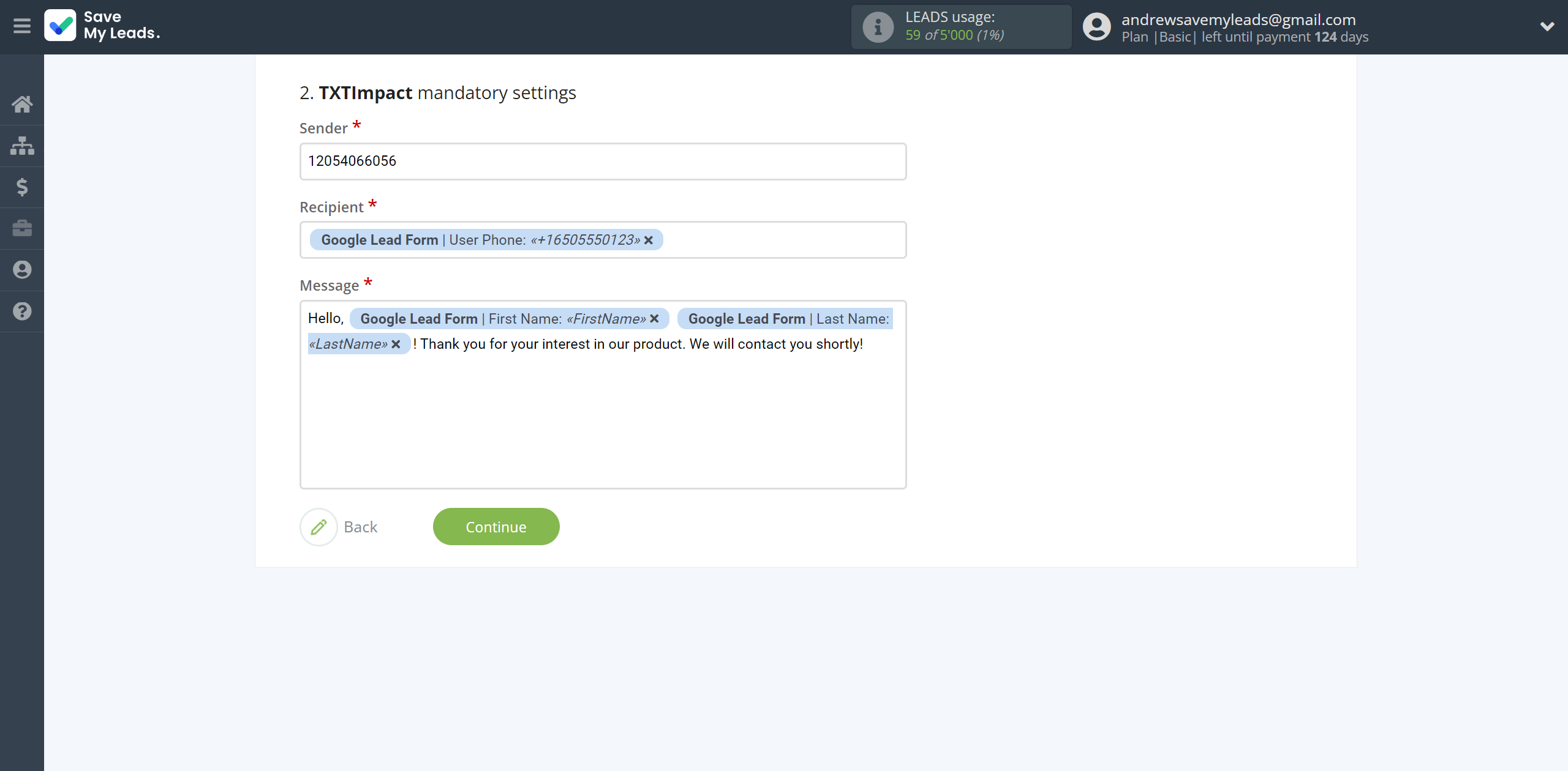 How to Connect Google Lead Form with TXTImpact | Assigning fields How to Connect Google Lead Form with TXTImpact | Assigning fields
