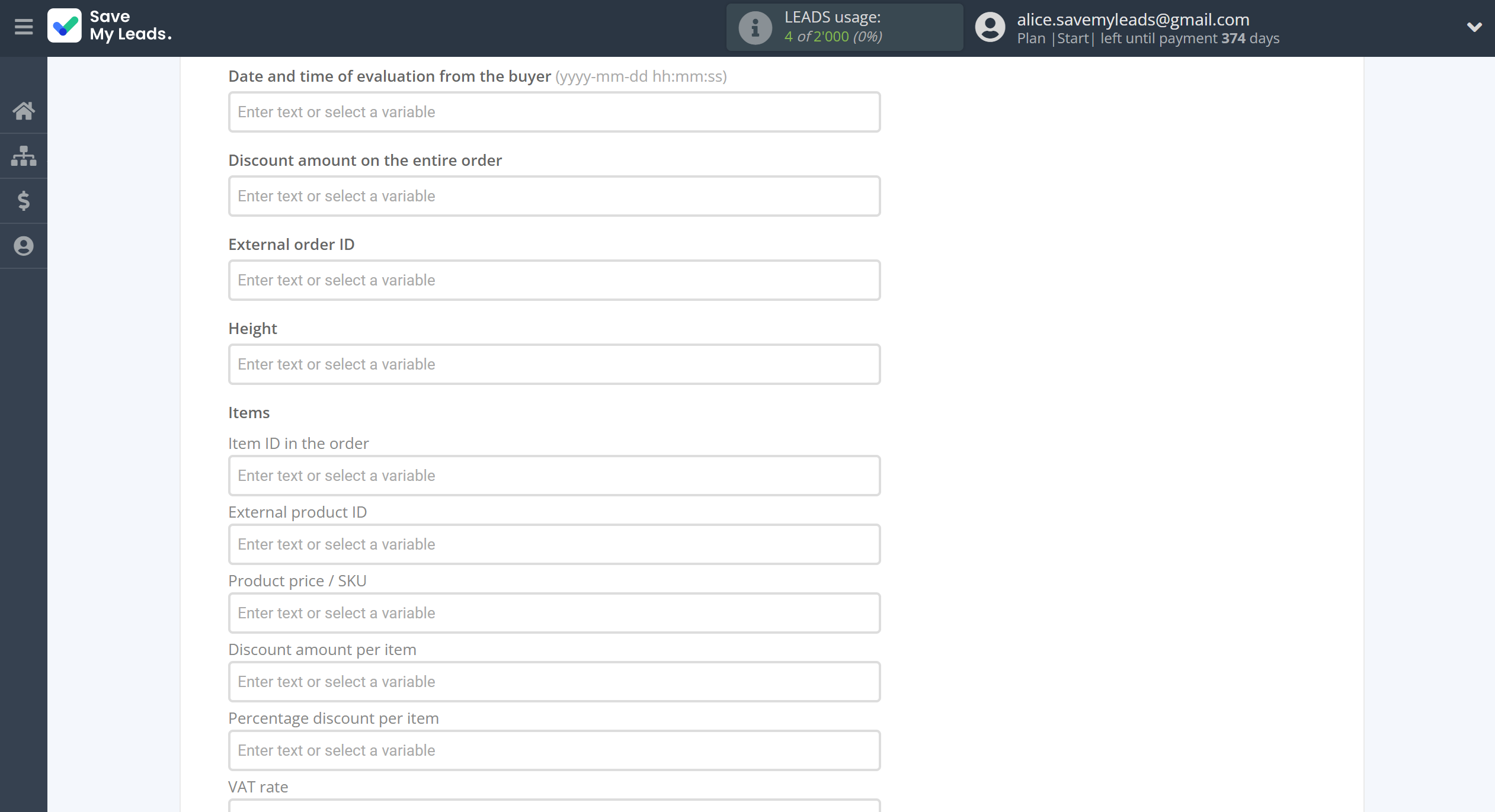 How to Connect Google Lead Form with Simla Create Order | Assigning fields How to Connect Google Lead Form with Simla Create Order | Assigning fields