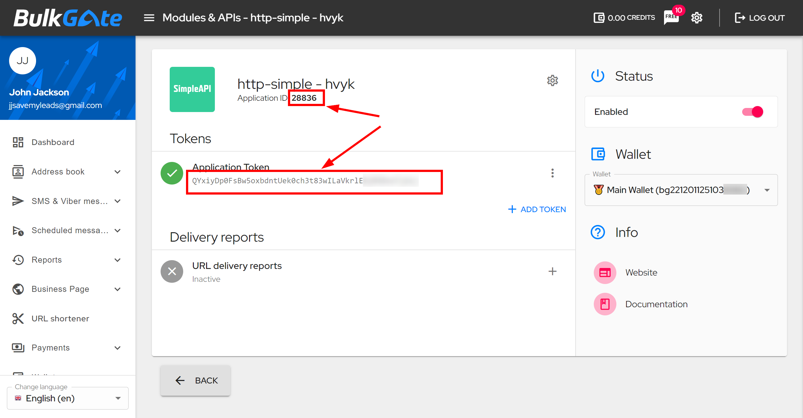 How to Connect Webhooks with BulkGate | Data Destination account connection How to Connect Webhooks with BulkGate | Data Destination account connection