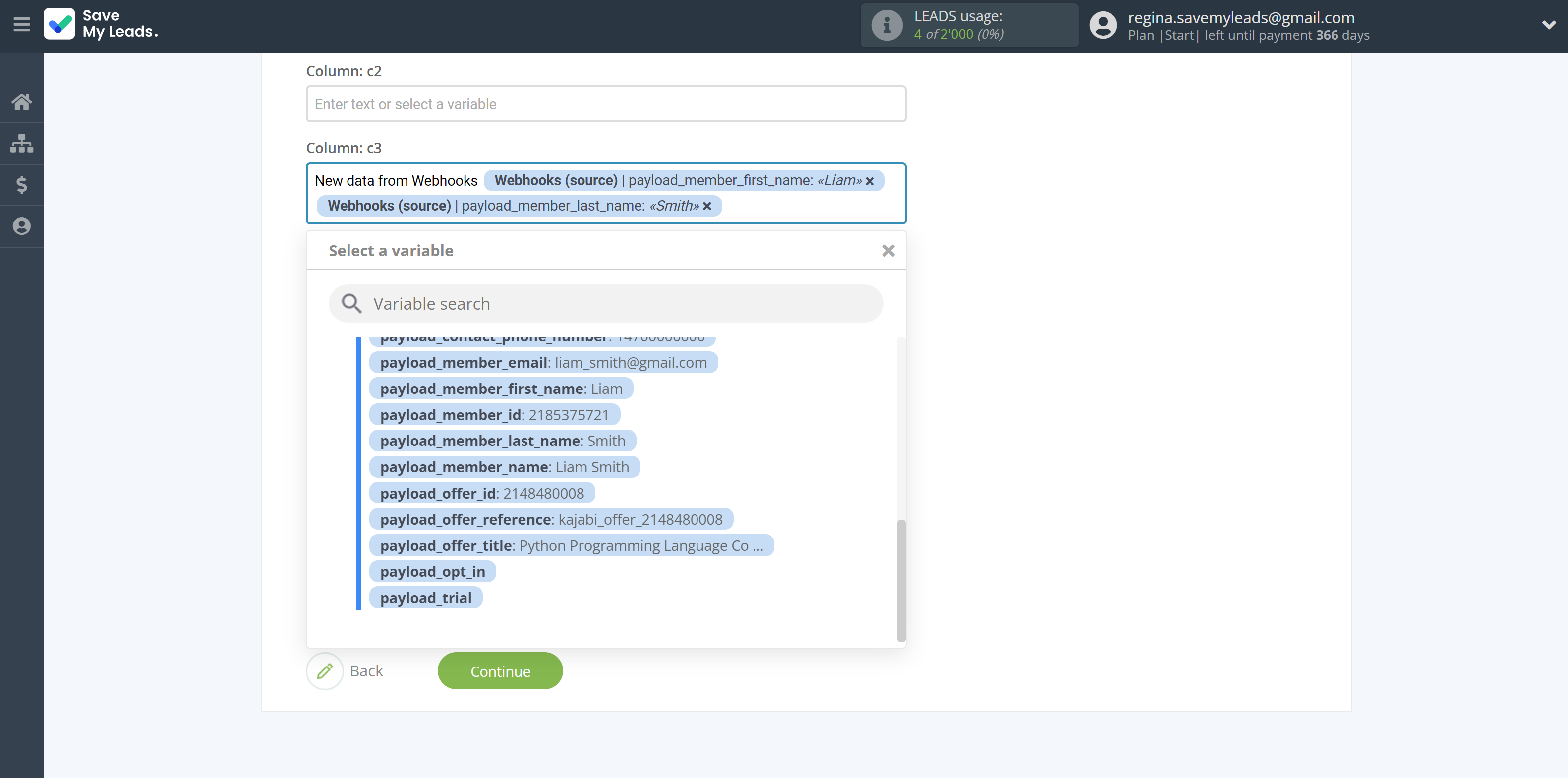 How to Connect Webhooks with MySQL | Assigning fields How to Connect Webhooks with MySQL | Assigning fields