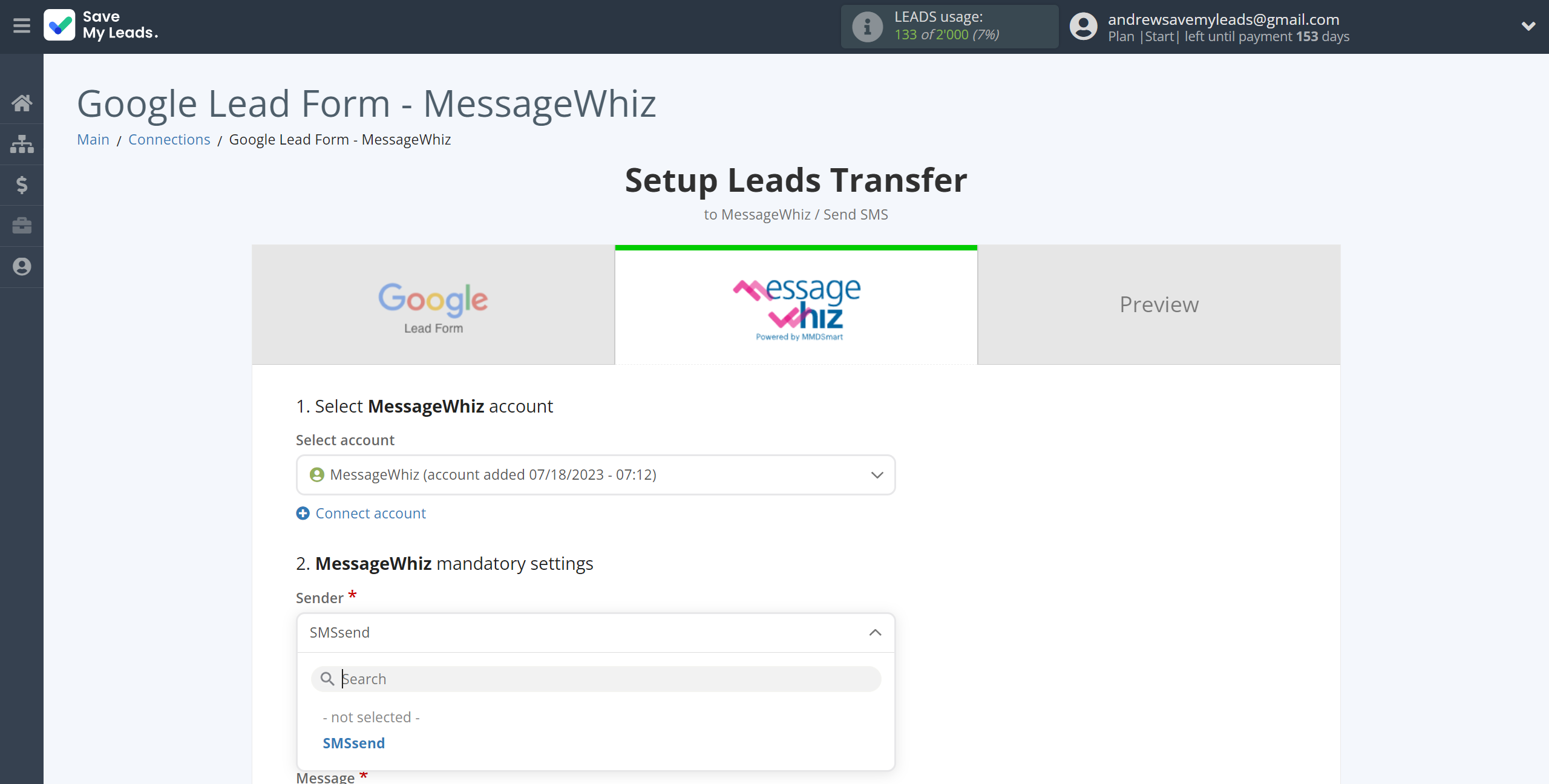 How to Connect Google Lead Form with MessageWhiz | Assigning fields How to Connect Google Lead Form with MessageWhiz | Assigning fields