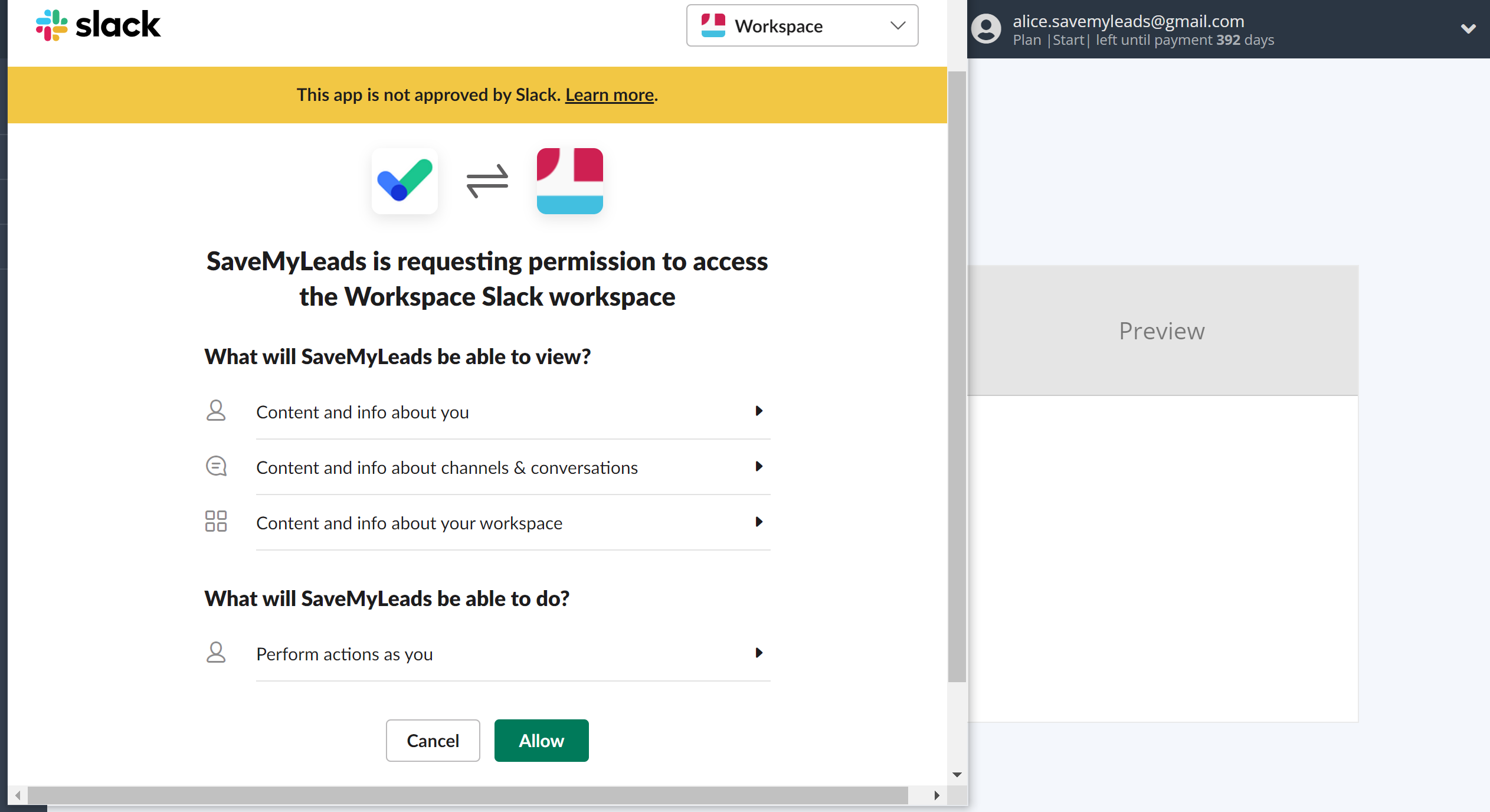 How to Connect Google Lead Form with Slack Channel Notification | Data Destination account connection How to Connect Google Lead Form with Slack Channel Notification | Data Destination account connection