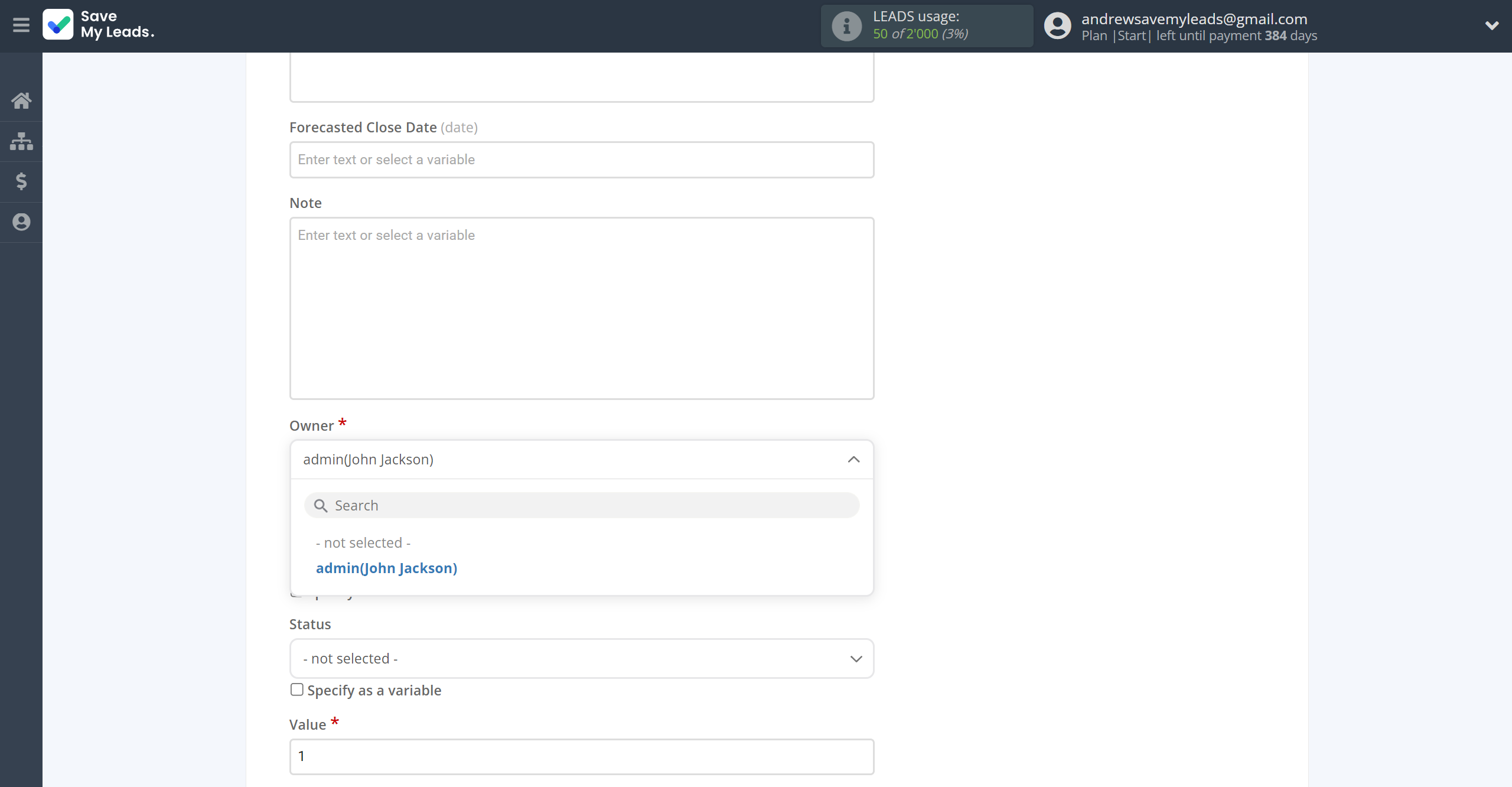 How to Connect Webhooks with ActiveCampaign Create Deal | Assigning fields How to Connect Webhooks with ActiveCampaign Create Deal | Assigning fields