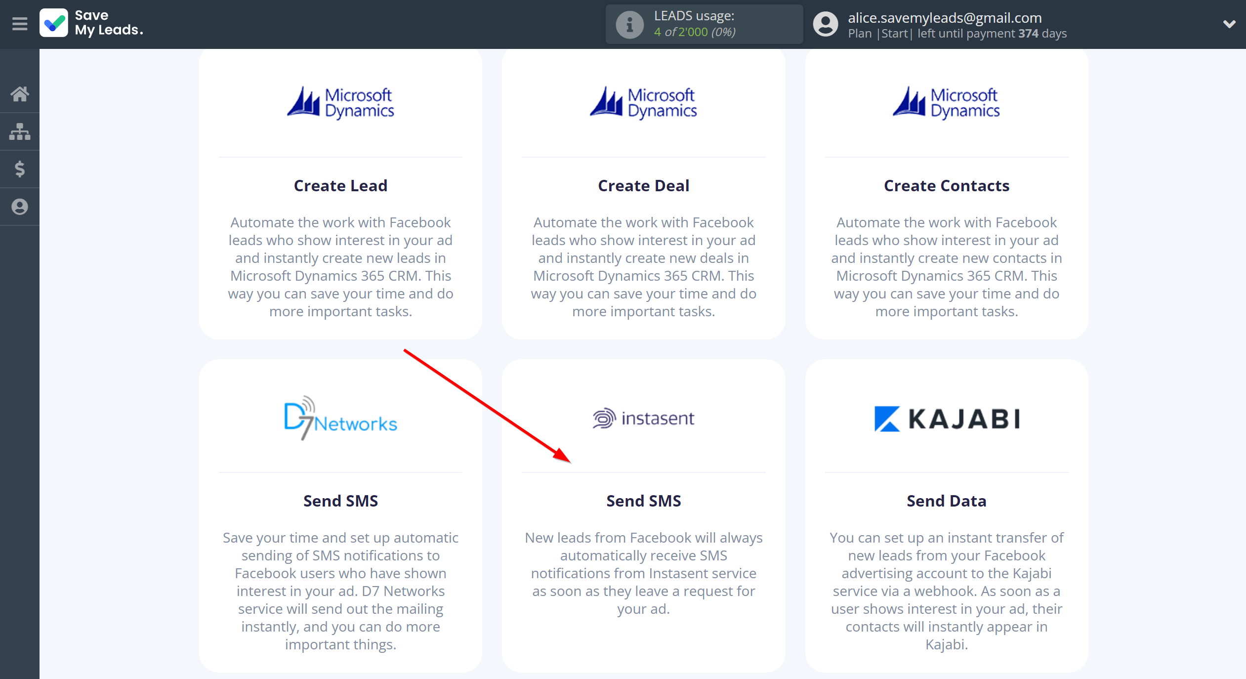 How to Connect Google Lead Form with Instasent | Data Destination system selection How to Connect Google Lead Form with Instasent | Data Destination system selection