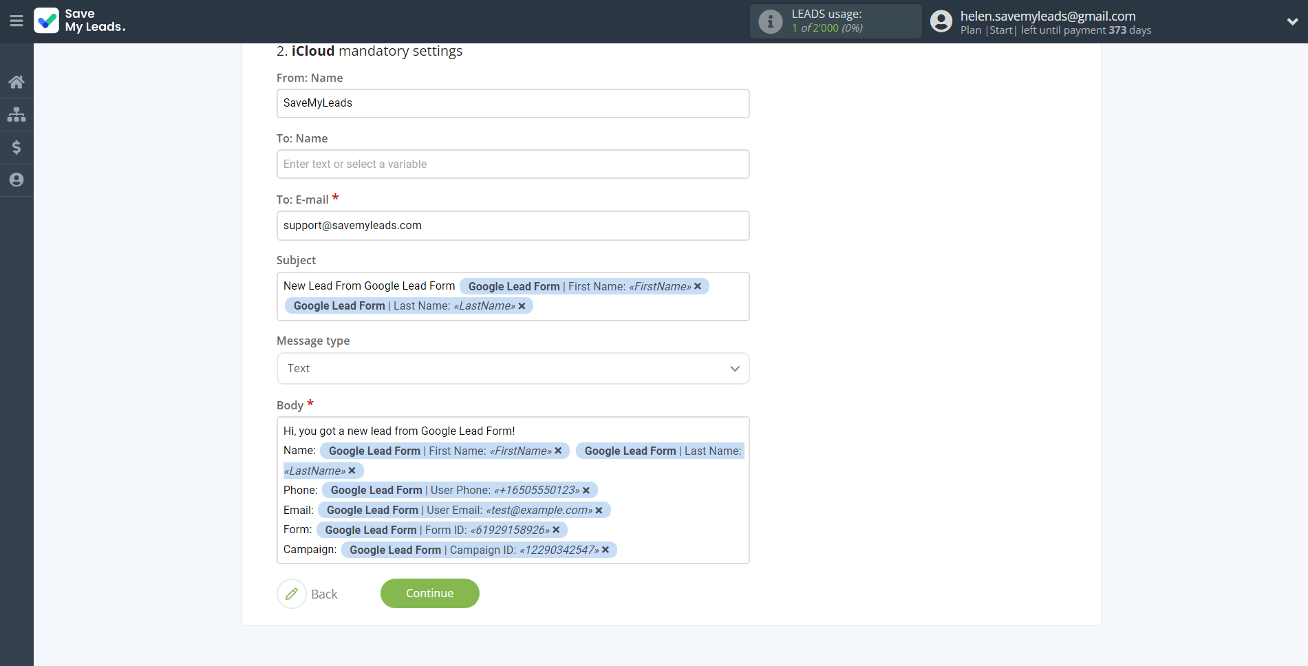 How to Connect Google Lead Form with iCloud | Assigning fields How to Connect Google Lead Form with iCloud | Assigning fields