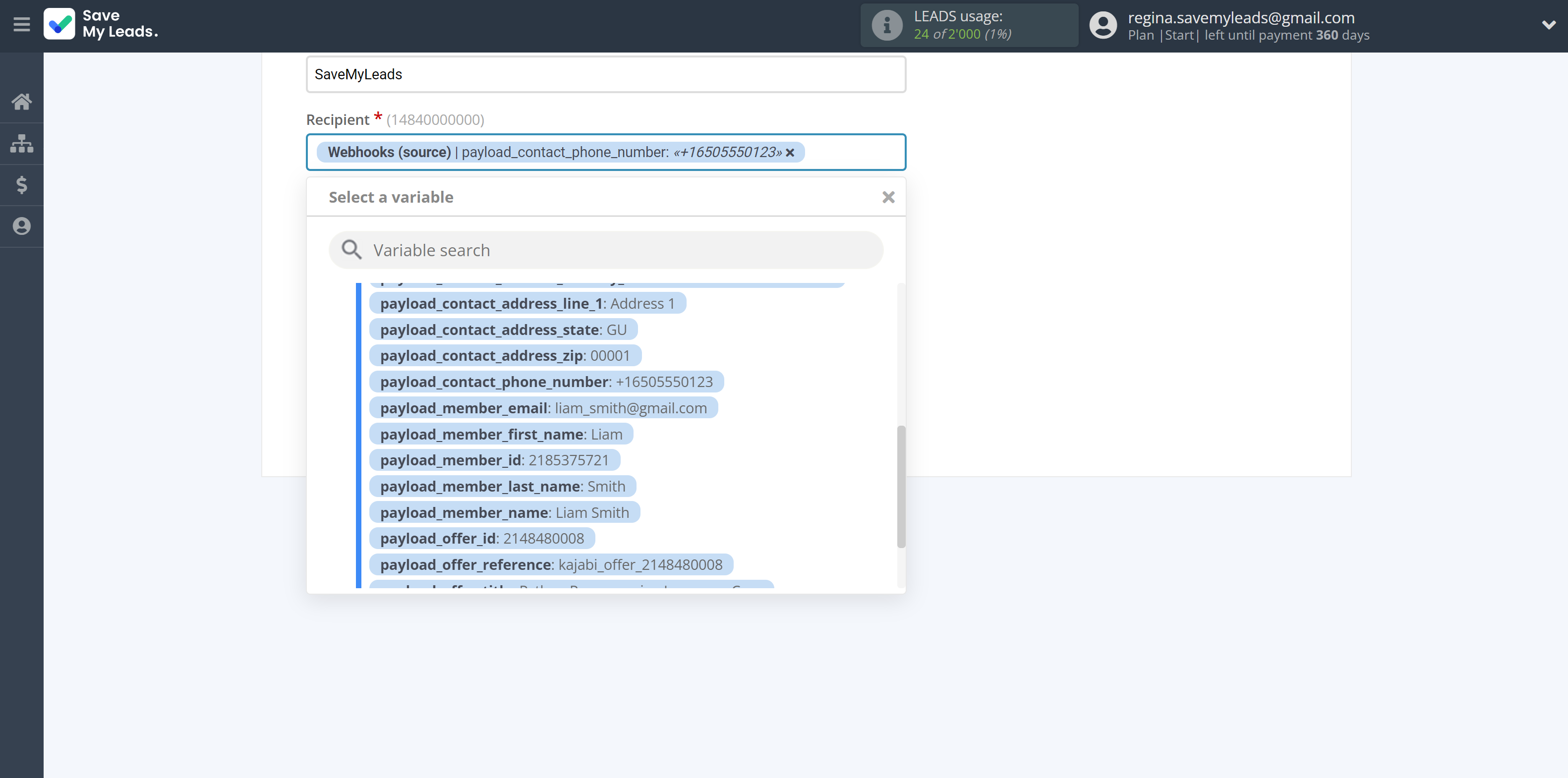 How to Connect Webhooks with D7 SMS | Assigning fields How to Connect Webhooks with D7 SMS | Assigning fields