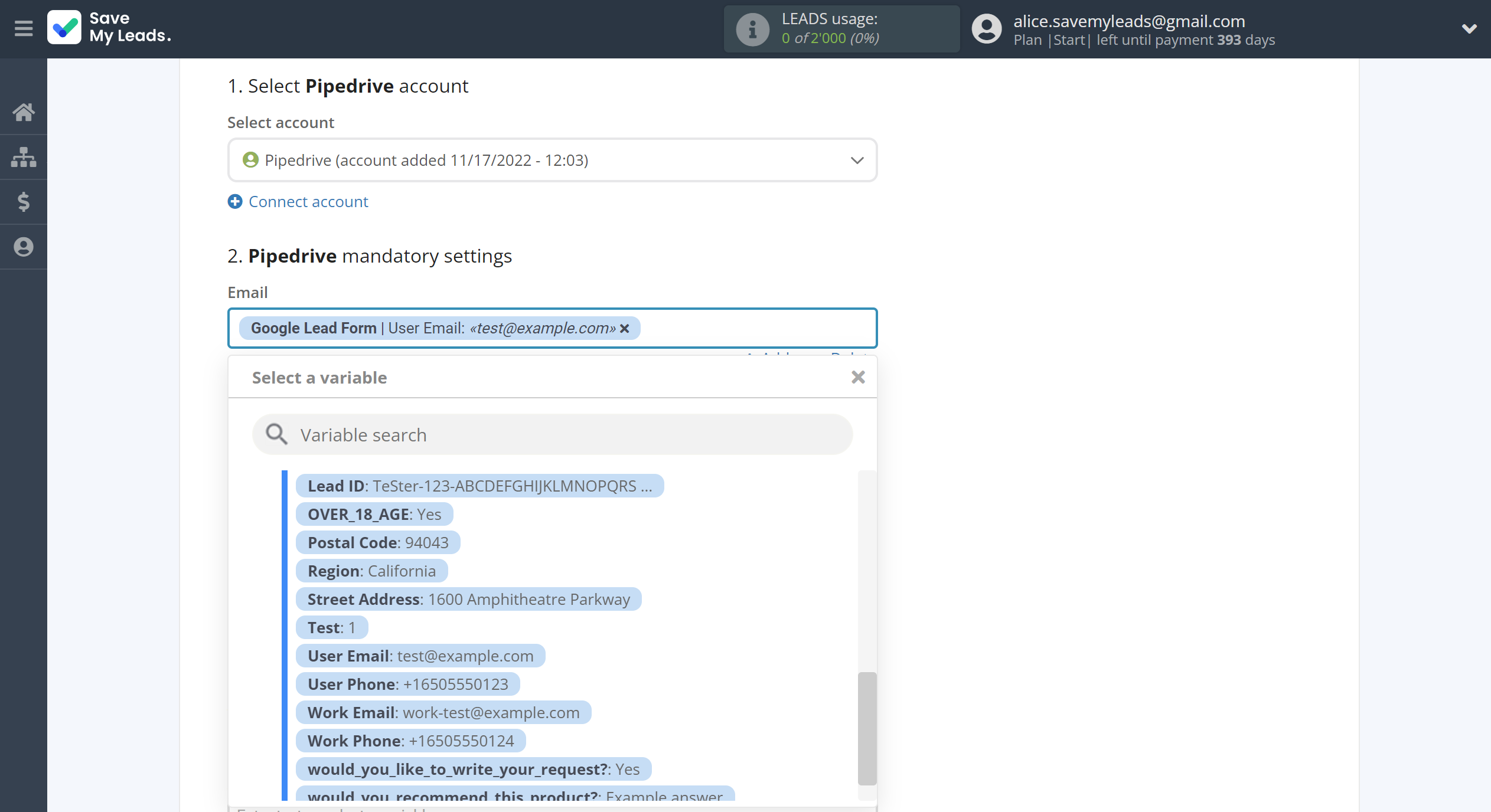 How to Connect Google Lead Form with Pipedrive Create Contacts | Assigning fields How to Connect Google Lead Form with Pipedrive Create Contacts | Assigning fields
