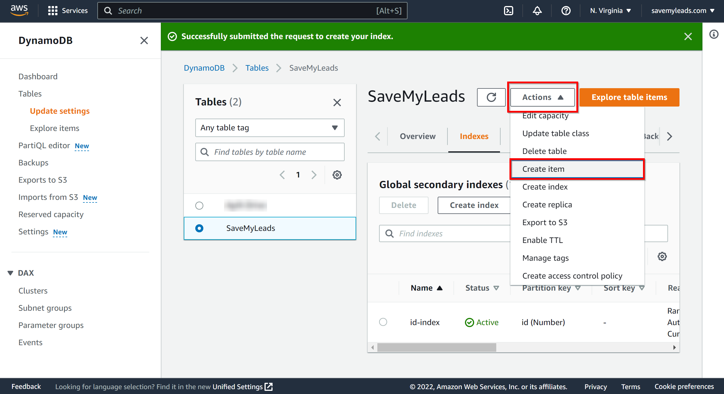 How to Connect Google Lead Form with Amazon DynamoDB | Creating table How to Connect Google Lead Form with Amazon DynamoDB | Creating table