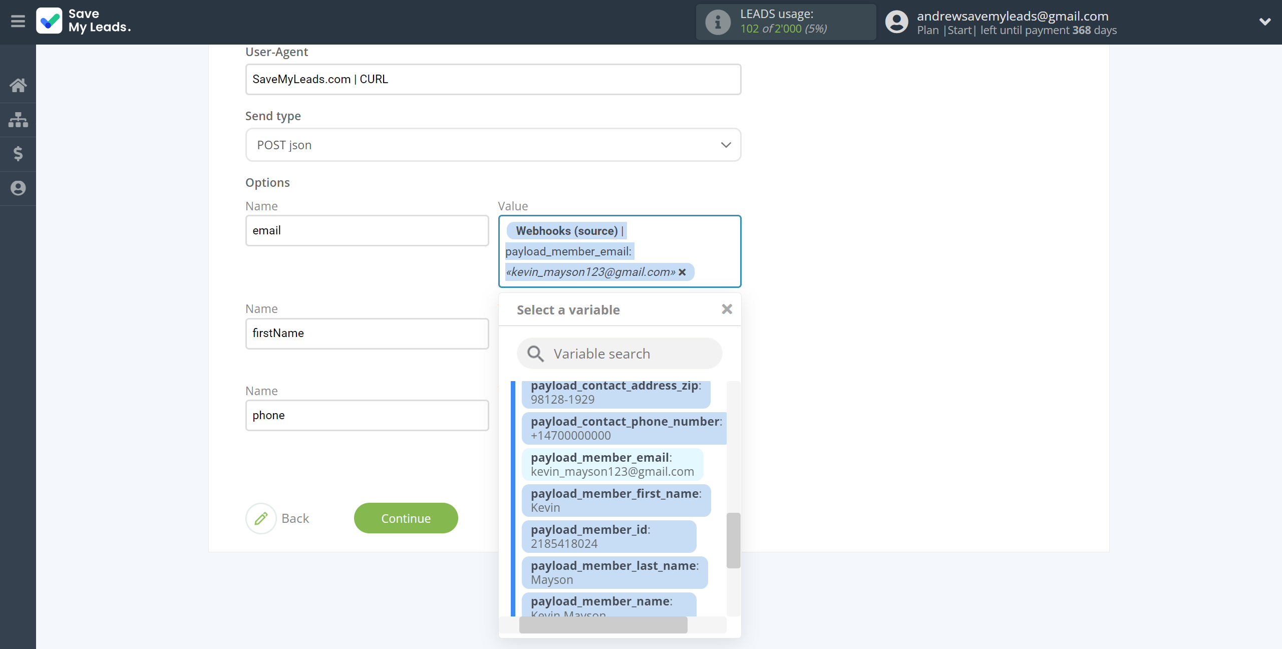 How to Connect Webhooks with Webhooks | Assigning fields How to Connect Webhooks with Webhooks | Assigning fields