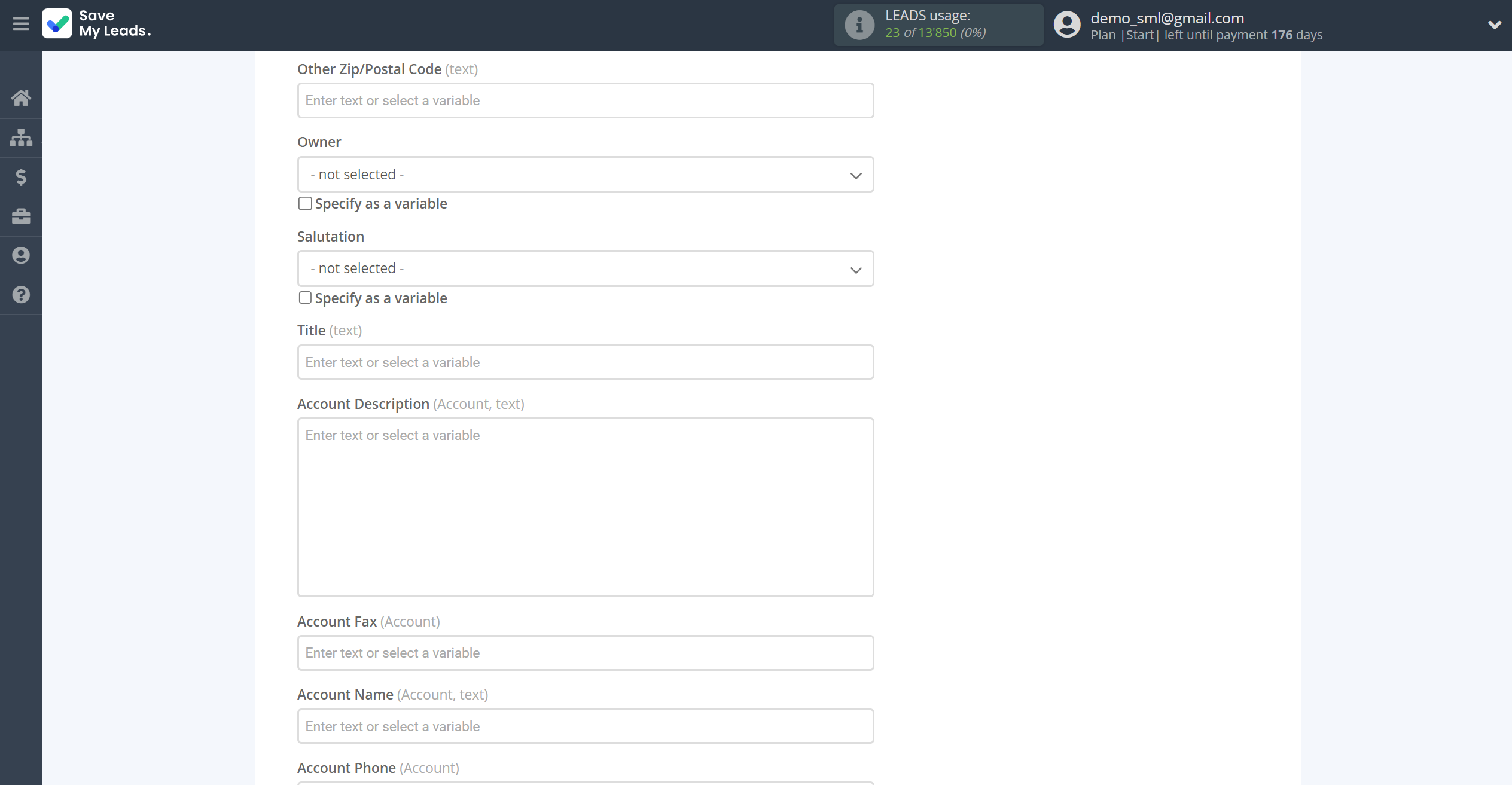 How to Connect TikTok with Salesforce CRM Create Contacts | Assigning fields How to Connect TikTok with Salesforce CRM Create Contacts | Assigning fields