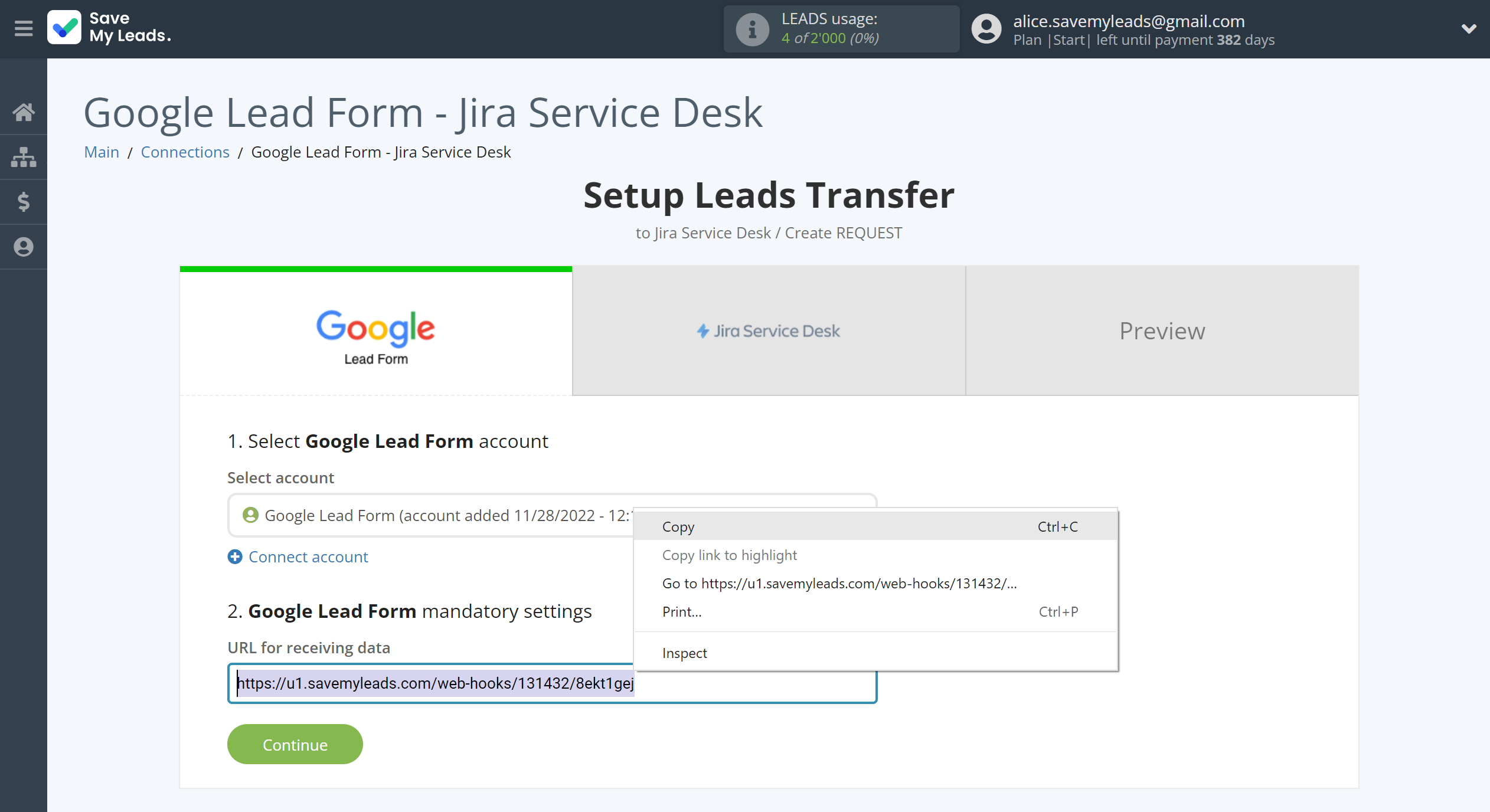 How to Connect Google Lead Form with Jira Service Management | Data Source account connection How to Connect Google Lead Form with Jira Service Management | Data Source account connection
