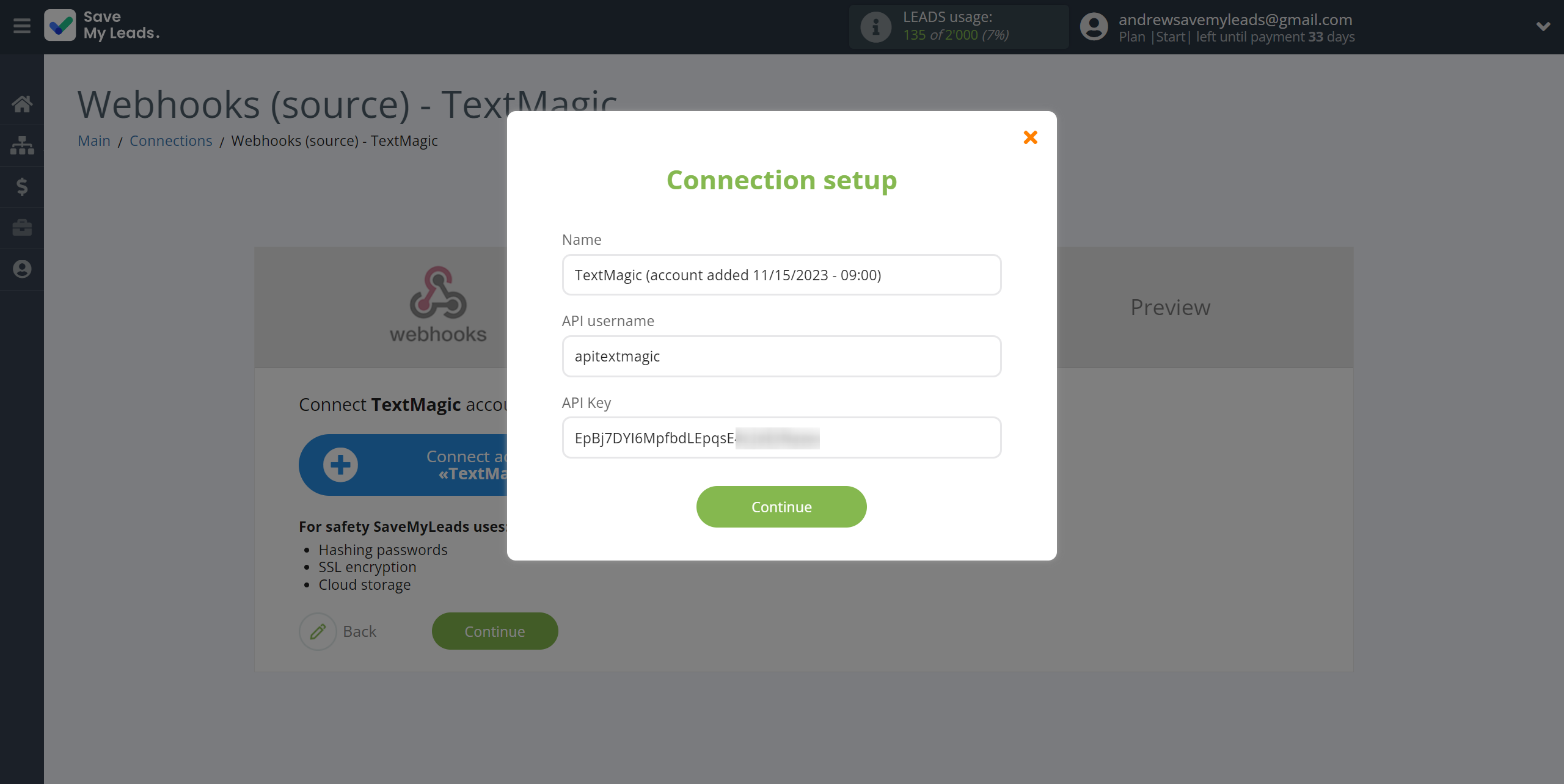 How to Connect Webhooks with TextMagic | Data Destination account connection How to Connect Webhooks with TextMagic | Data Destination account connection