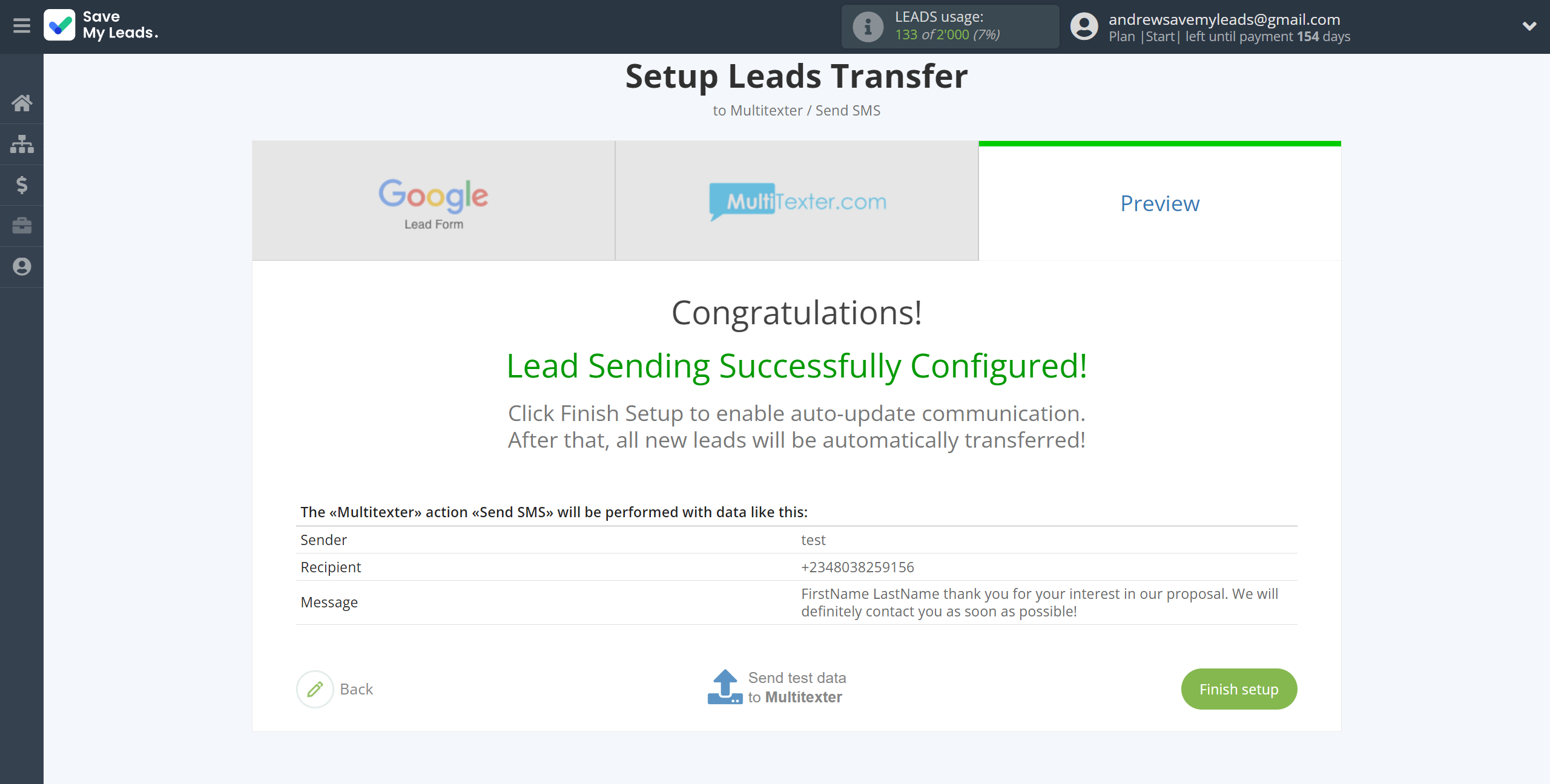 How to Connect Google Lead Form with Multitexter | Test data How to Connect Google Lead Form with Multitexter | Test data
