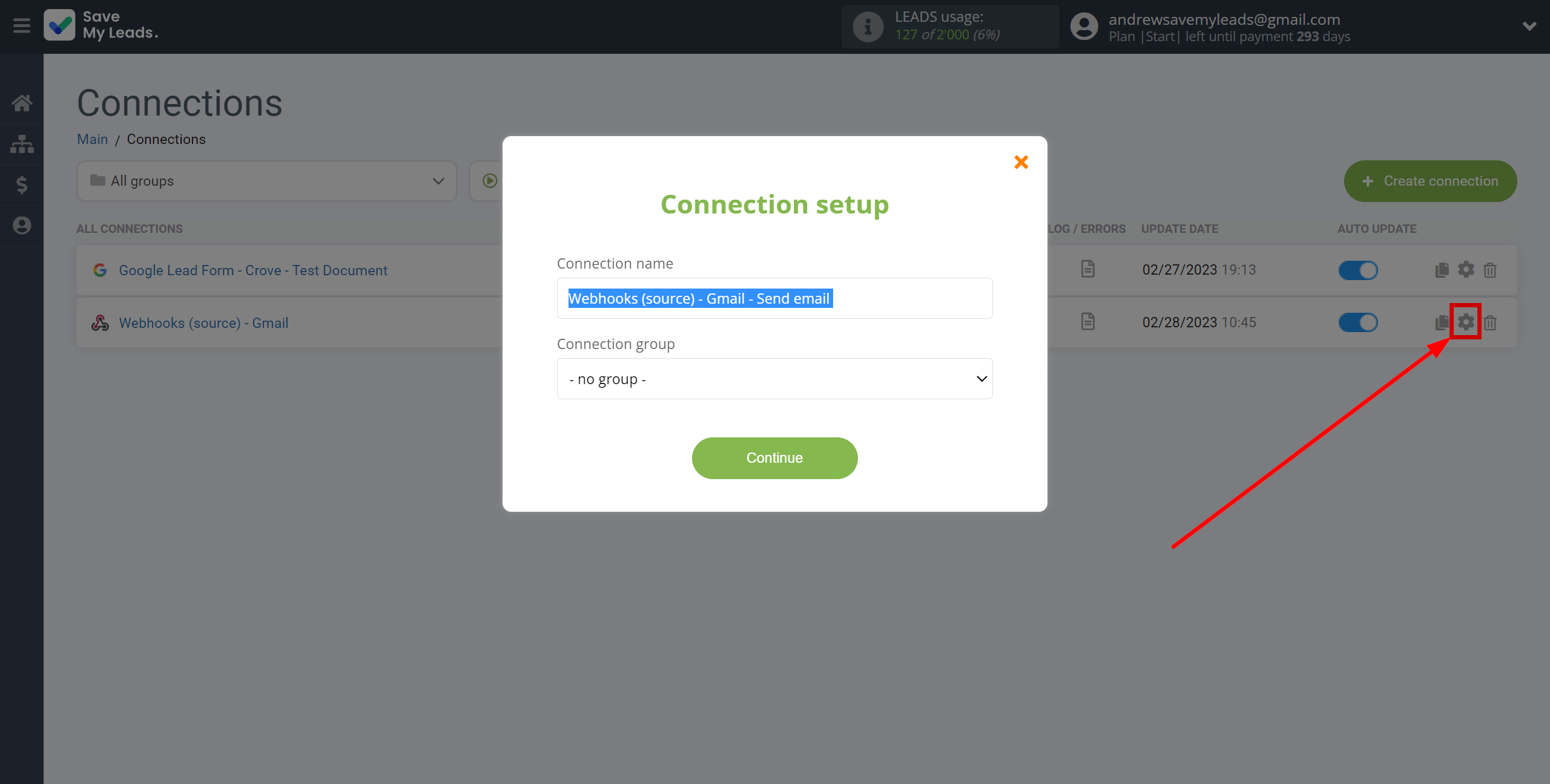 How to Connect Webhooks with Gmail | Name and group connection How to Connect Webhooks with Gmail | Name and group connection