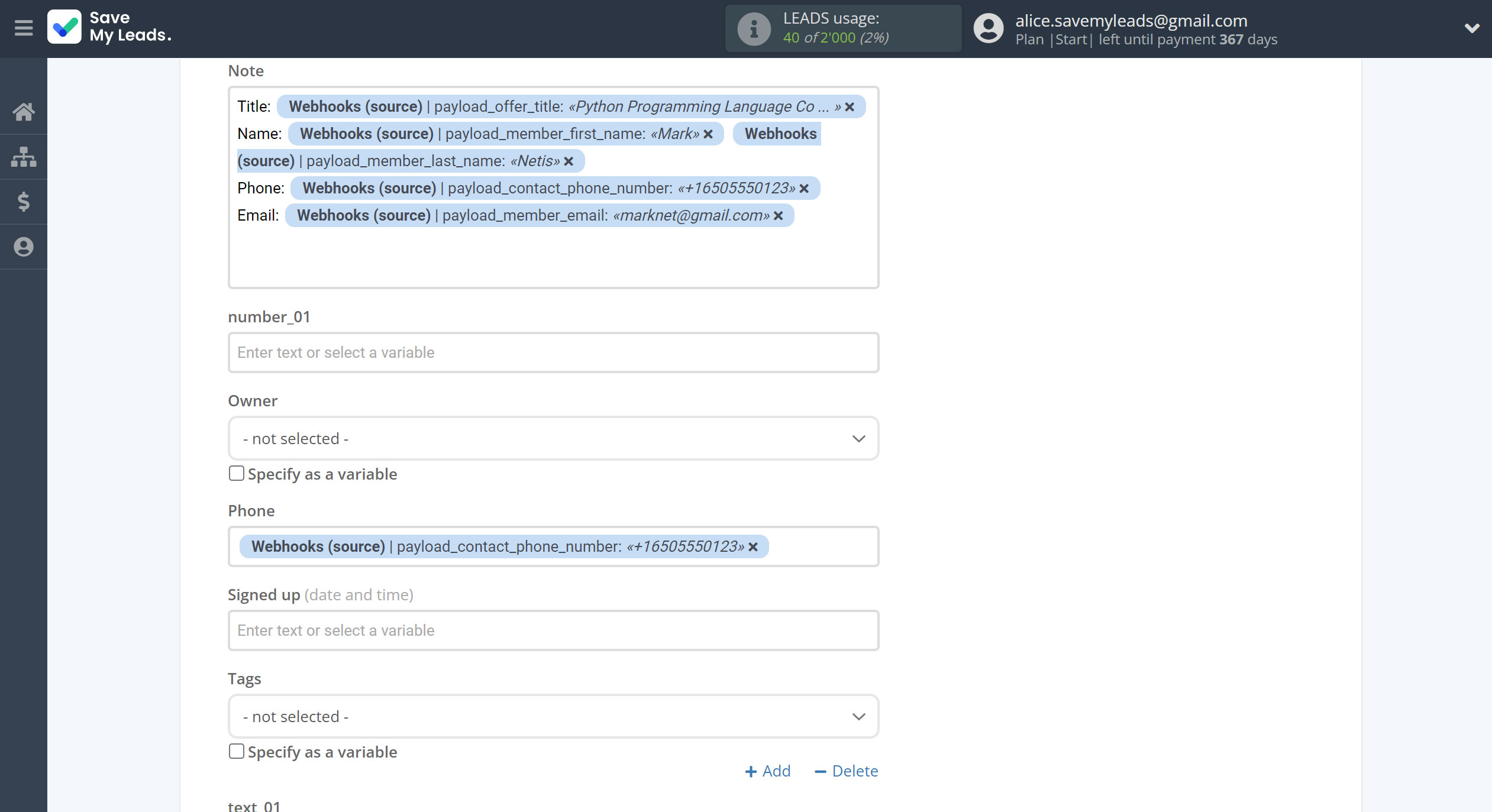 How to Connect Webhooks with Intercom | Assigning fields How to Connect Webhooks with Intercom | Assigning fields