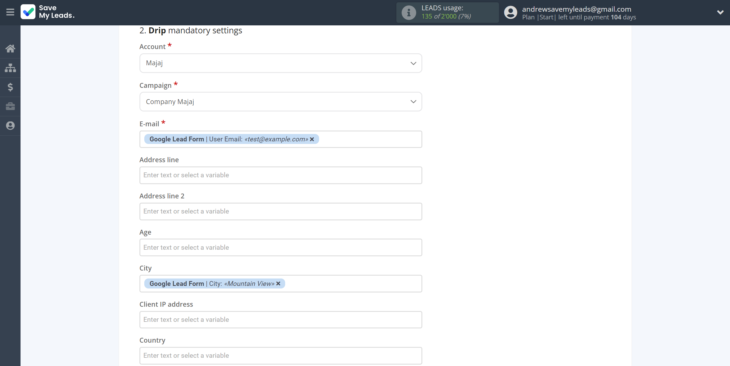 How to Connect Google Lead Form with Drip Add Subscribers to campaign | Assigning fields How to Connect Google Lead Form with Drip Add Subscribers to campaign | Assigning fields