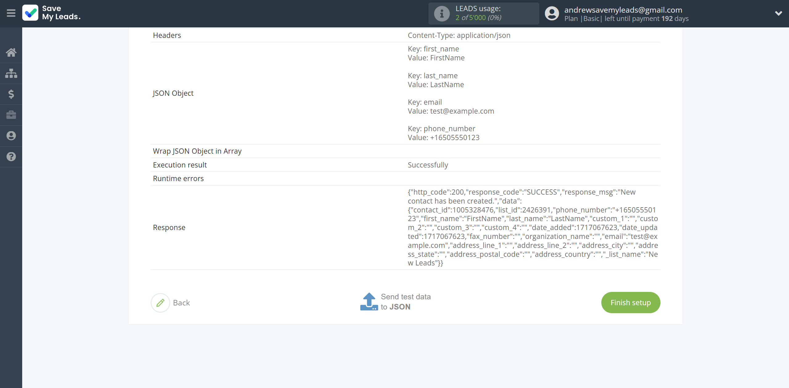 How to Connect Google Lead Form with JSON | Test data How to Connect Google Lead Form with JSON | Test data