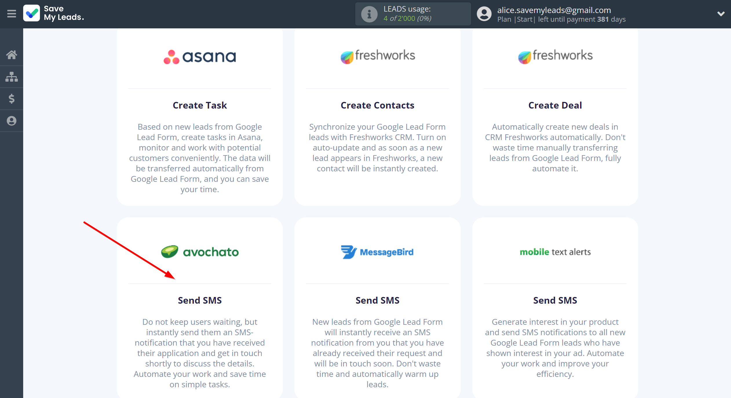 How to Connect Webhooks with Avochato | Data Destination system selection How to Connect Webhooks with Avochato | Data Destination system selection