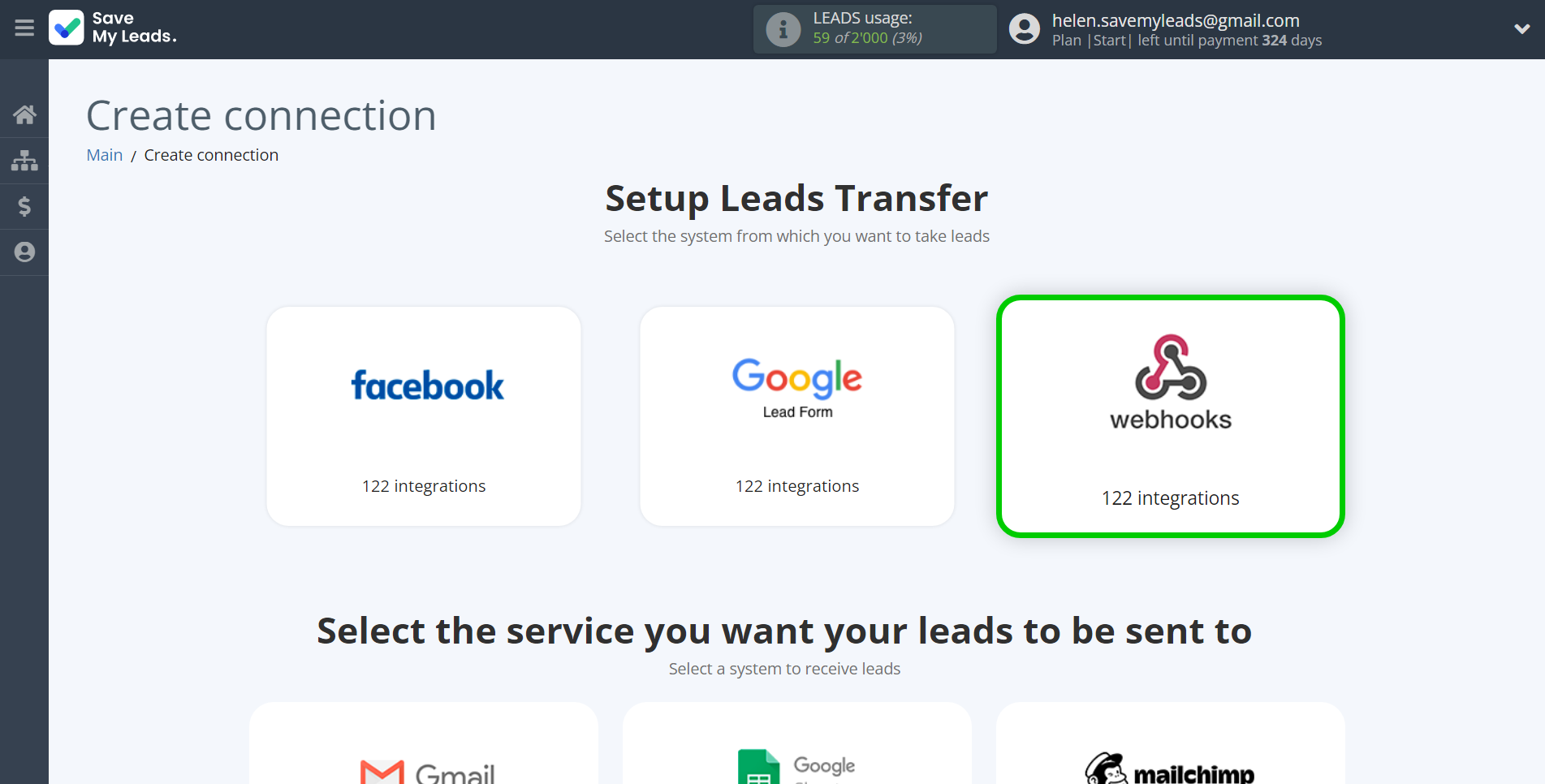 How to Connect Webhooks with Lemlist | Data Source system selection How to Connect Webhooks with Lemlist | Data Source system selection