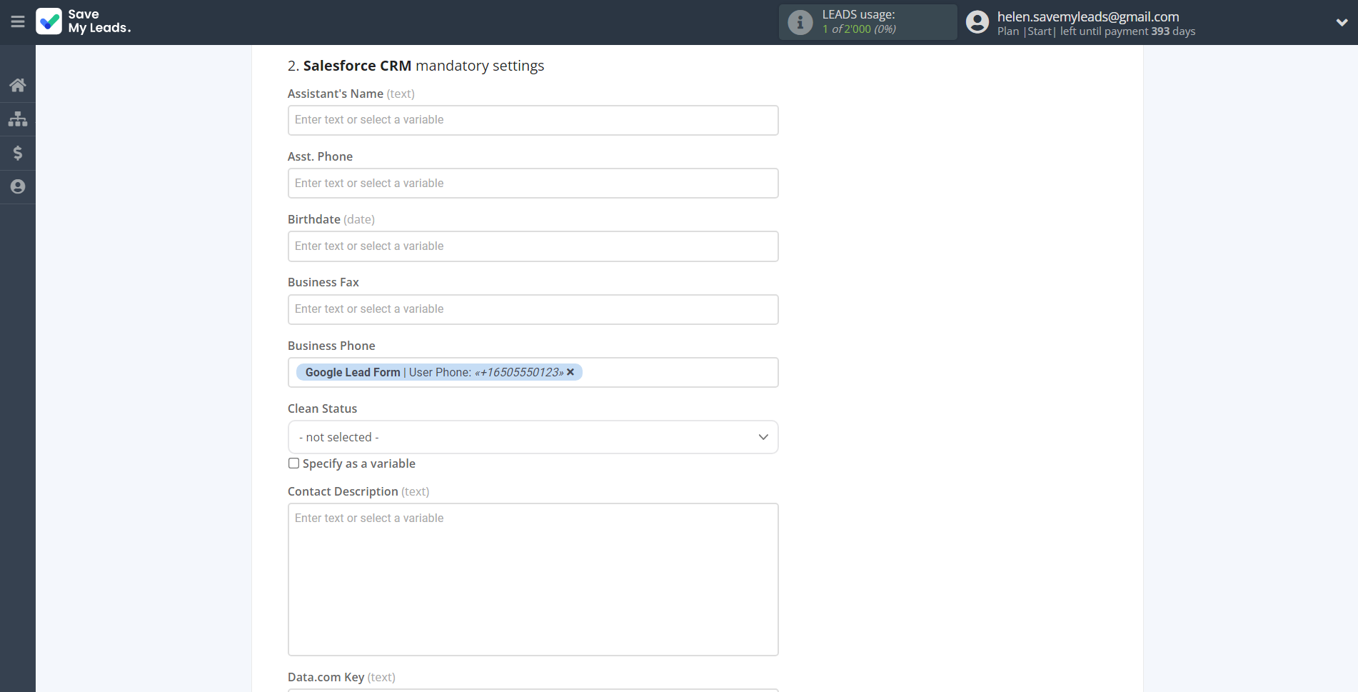 How to Connect Google Lead Form with Salesforce CRM Create Contacts | Assigning fields How to Connect Google Lead Form with Salesforce CRM Create Contacts | Assigning fields
