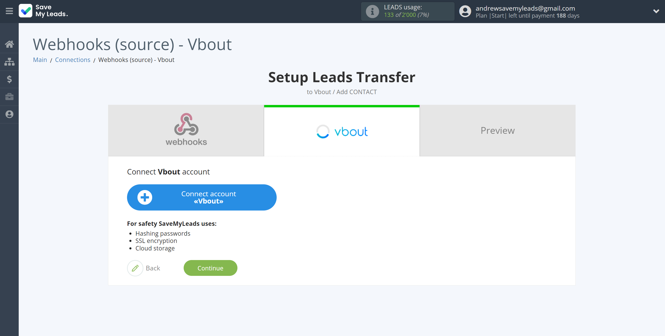 How to Connect Webhooks with Vbout Add Contacts | Data Destination account connection How to Connect Webhooks with Vbout Add Contacts | Data Destination account connection