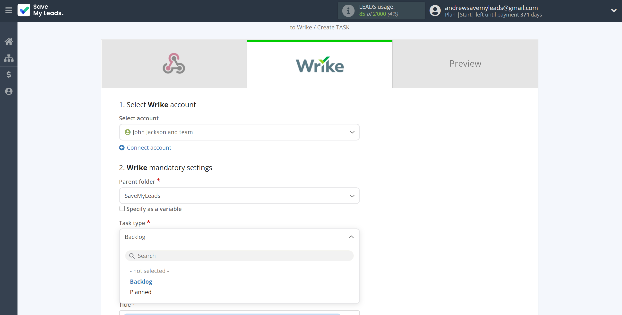 How to Connect Webhooks with Wrike | Assigning fields How to Connect Webhooks with Wrike | Assigning fields